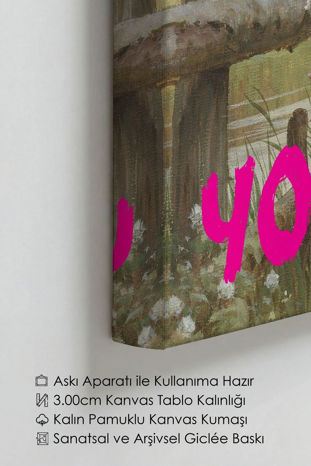 YOU CAN YOU CAN Alternatif Sanat Kanvas Tablo
