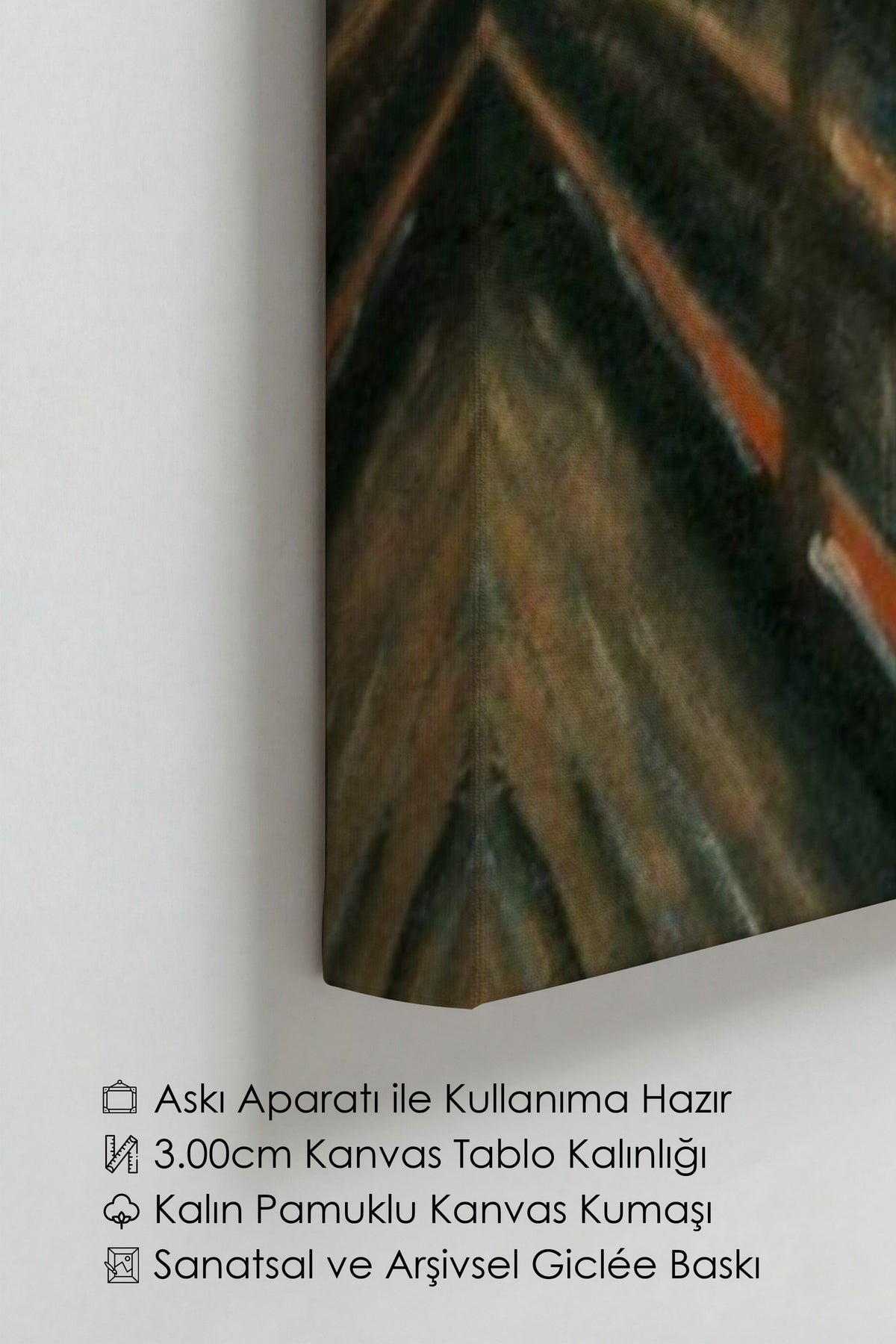 Değiştirilmiş Sanat Alternatif Sanat Kanvas Tablo — NO:105150