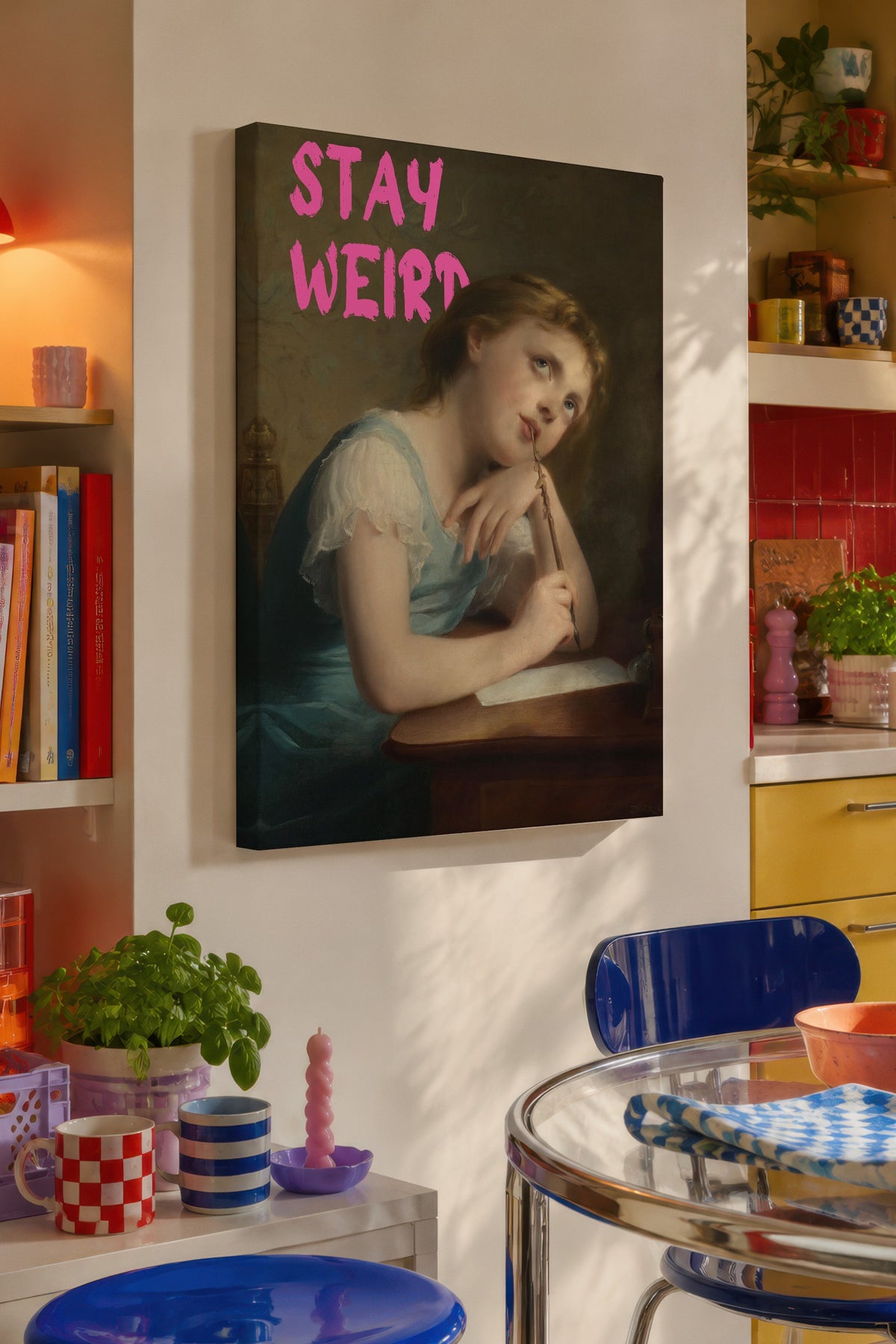 Değiştirilmiş Sanat Alternatif Sanat Kanvas Tablo — NO:105153