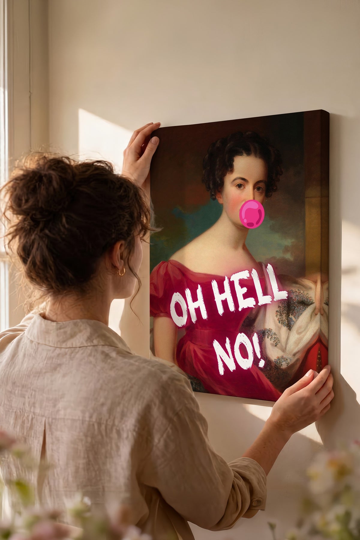 Değiştirilmiş Sanat Alternatif Sanat Kanvas Tablo — NO:105161