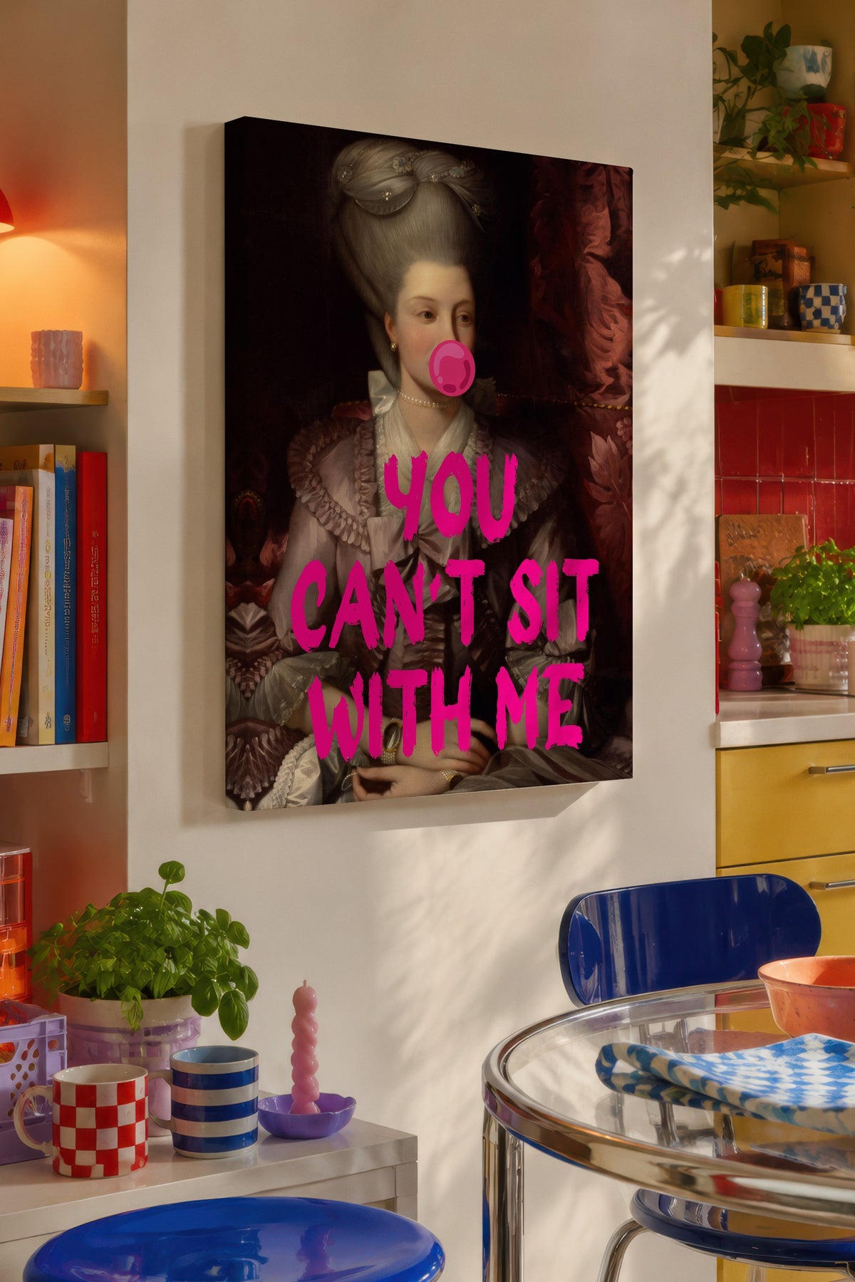 Değiştirilmiş Sanat Alternatif Sanat Kanvas Tablo — NO:105162
