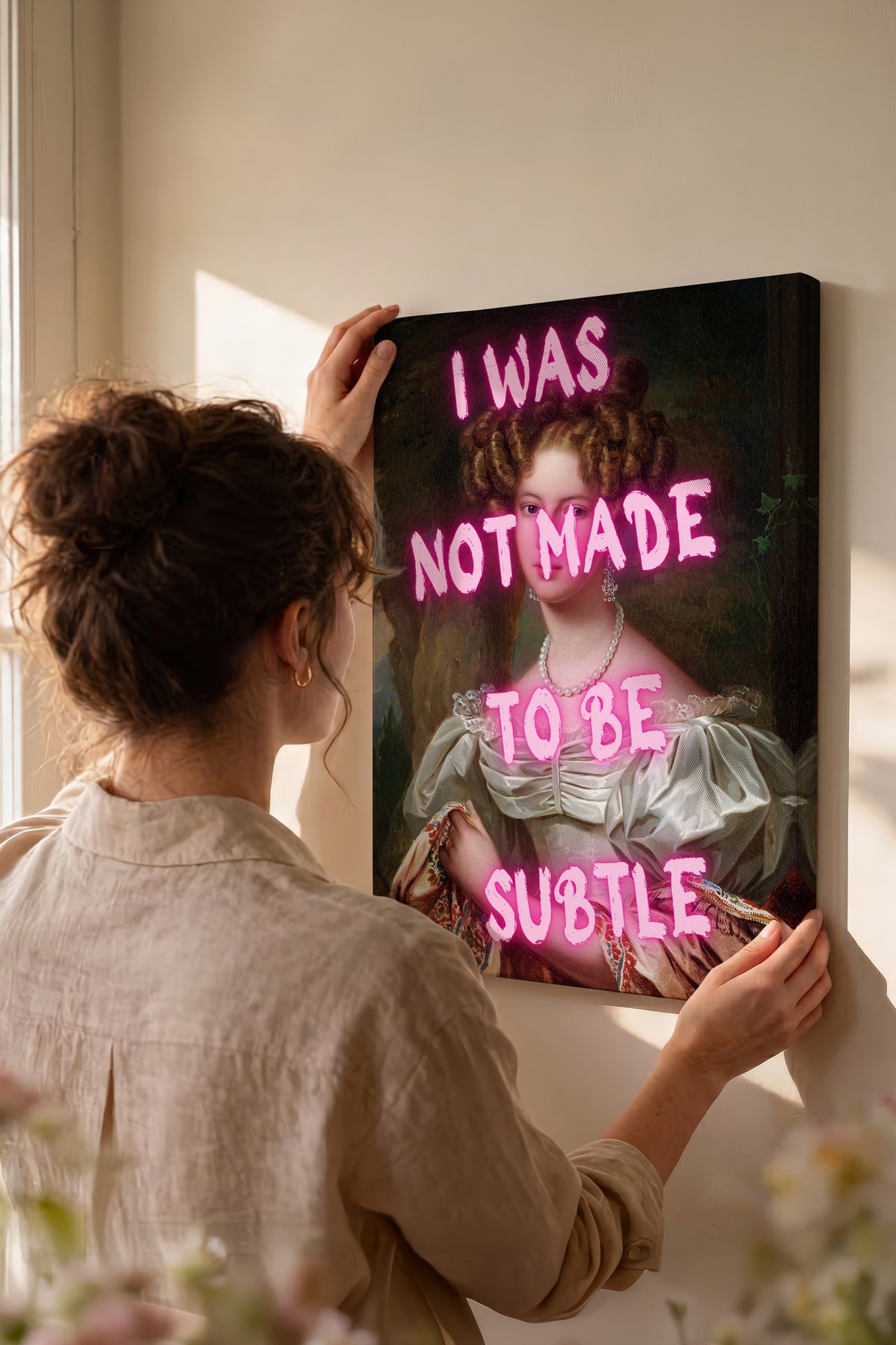 Değiştirilmiş Sanat Alternatif Sanat Kanvas Tablo — NO:105169