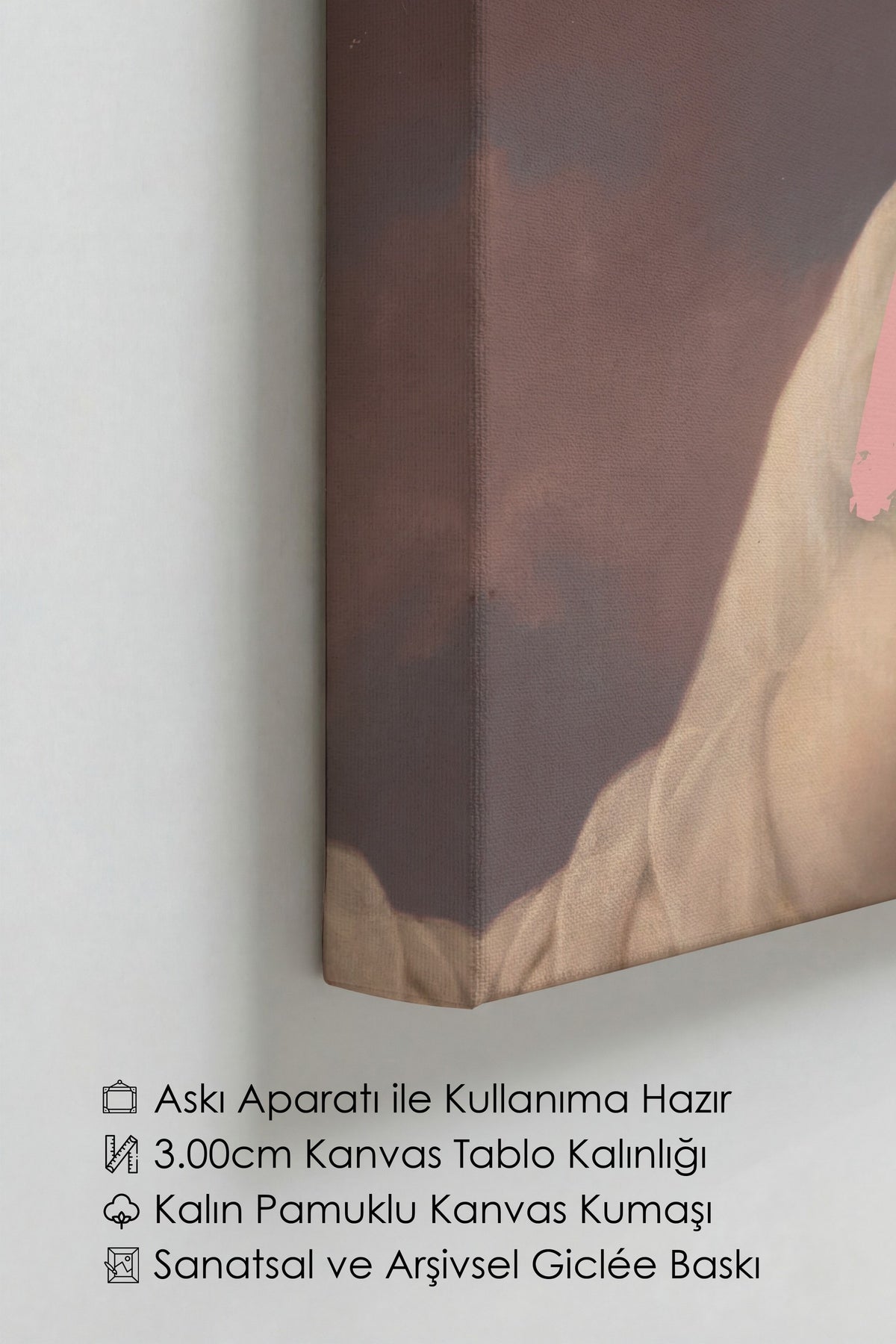 DON'T RUSH ME Alternatif Sanat Kanvas Tablo — NO:105179