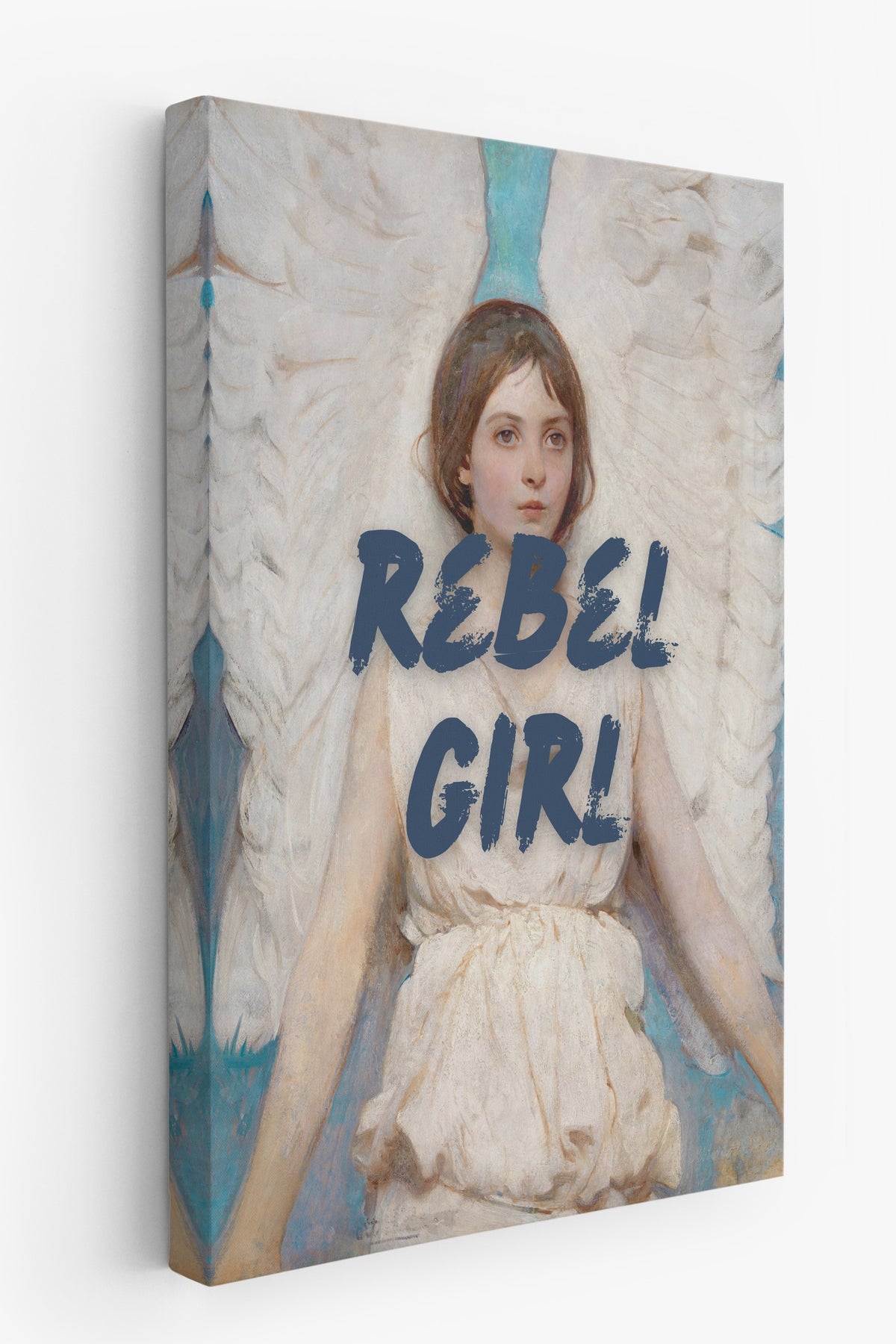 REBEL GIRL Alternatif Sanat Kanvas Tablo