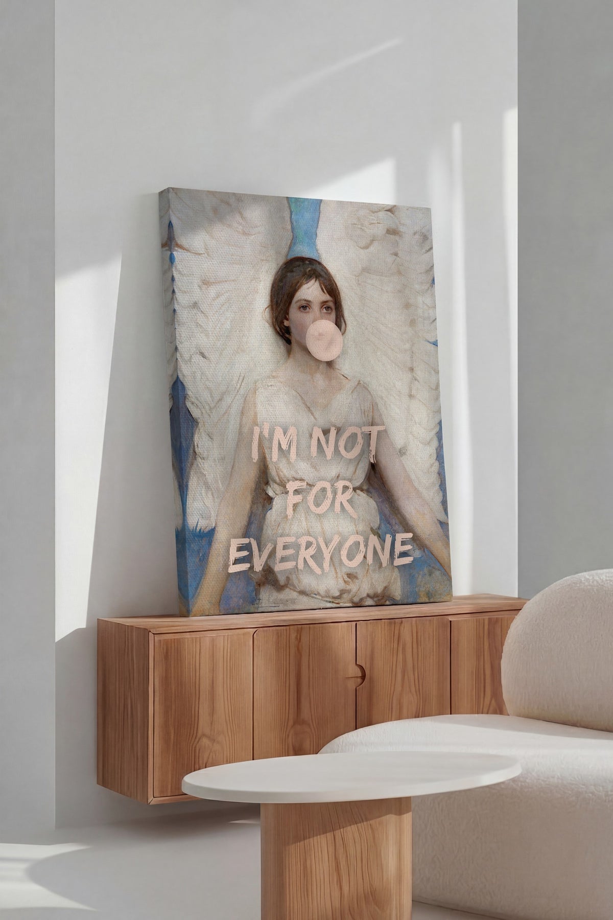 I'M NOT FOR EVERYONE Alternatif Sanat Kanvas Tablo