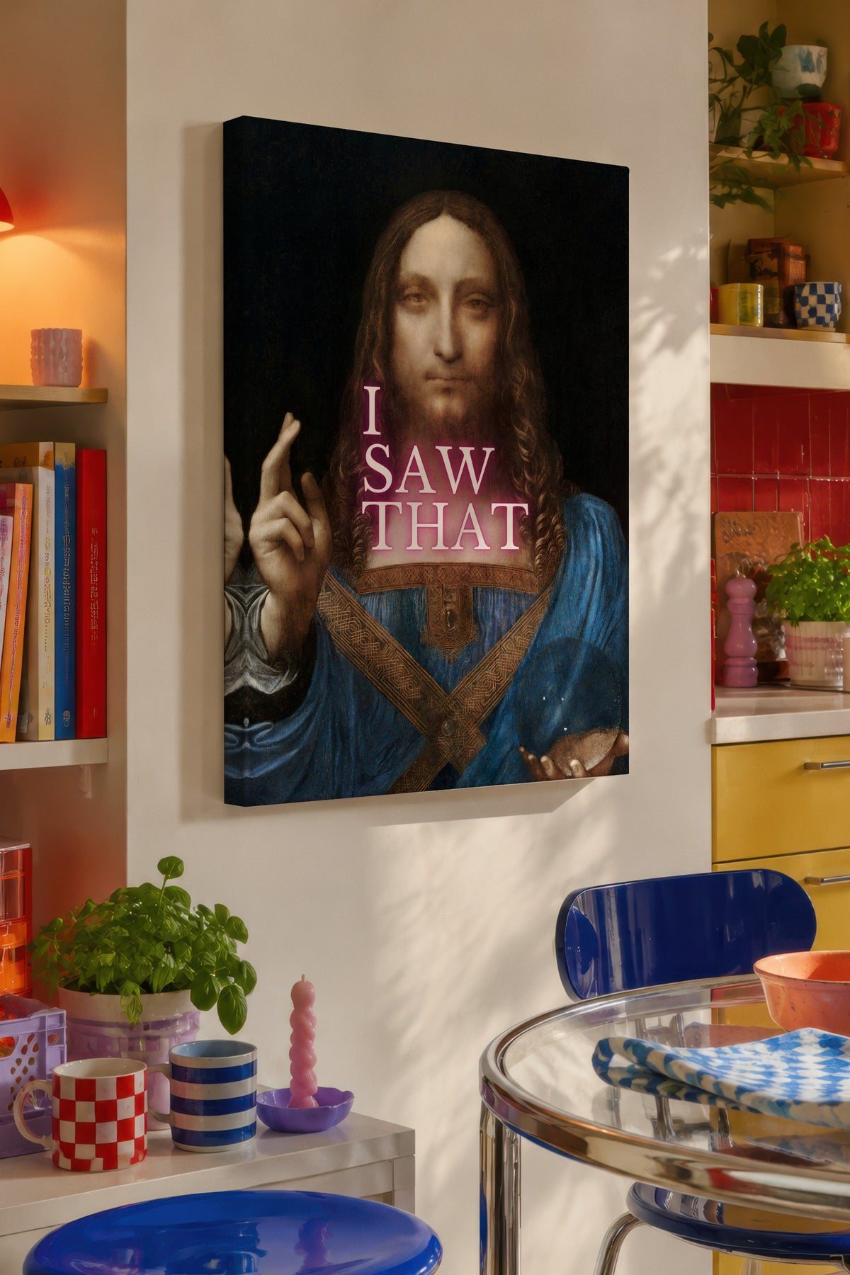 Değiştirilmiş Sanat Alternatif Sanat Kanvas Tablo — NO:105185