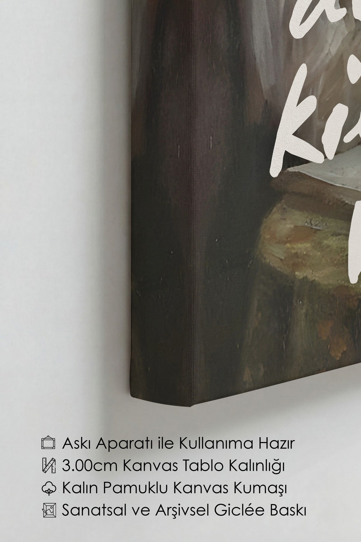 do not kill my vibe Alternatif Sanat Kanvas Tablo