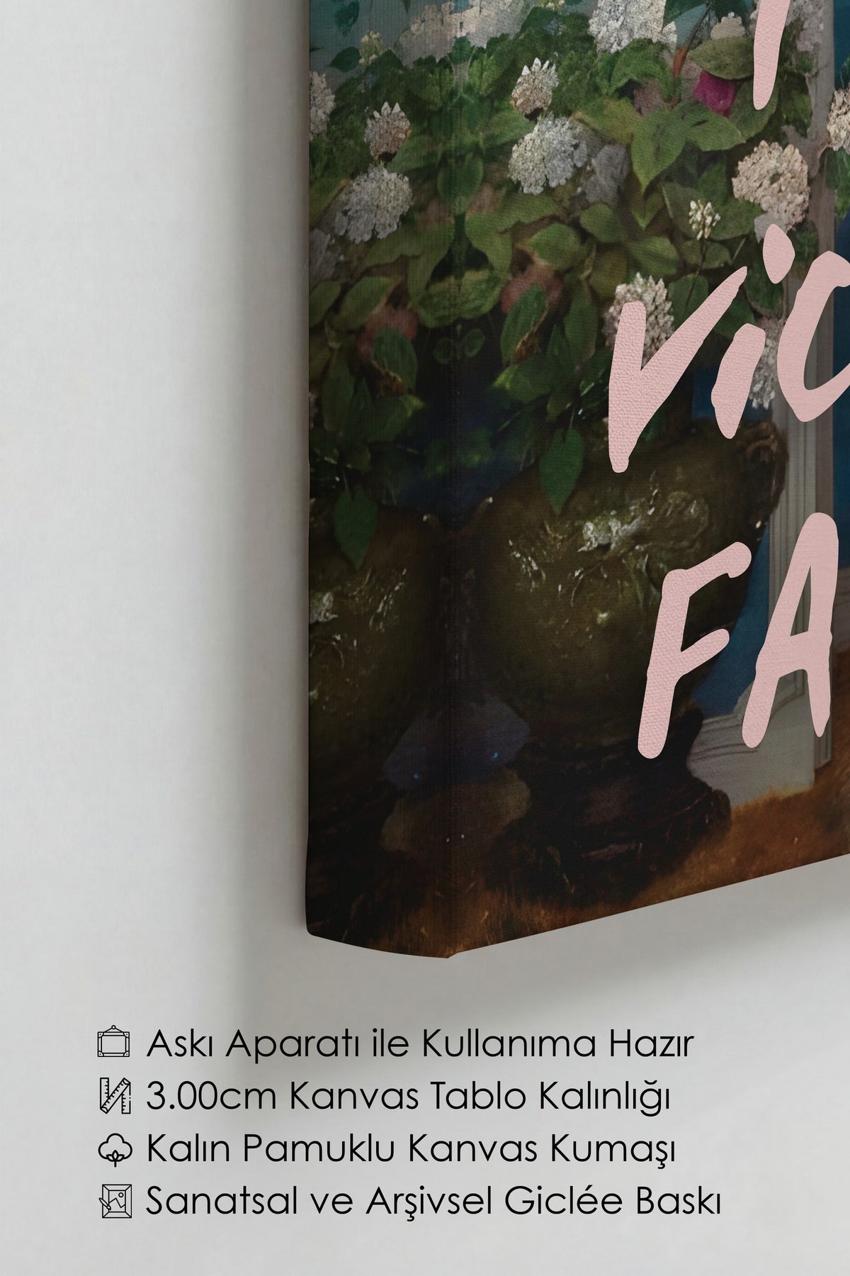 I am a victim of FASHION Alternatif Sanat Kanvas Tablo