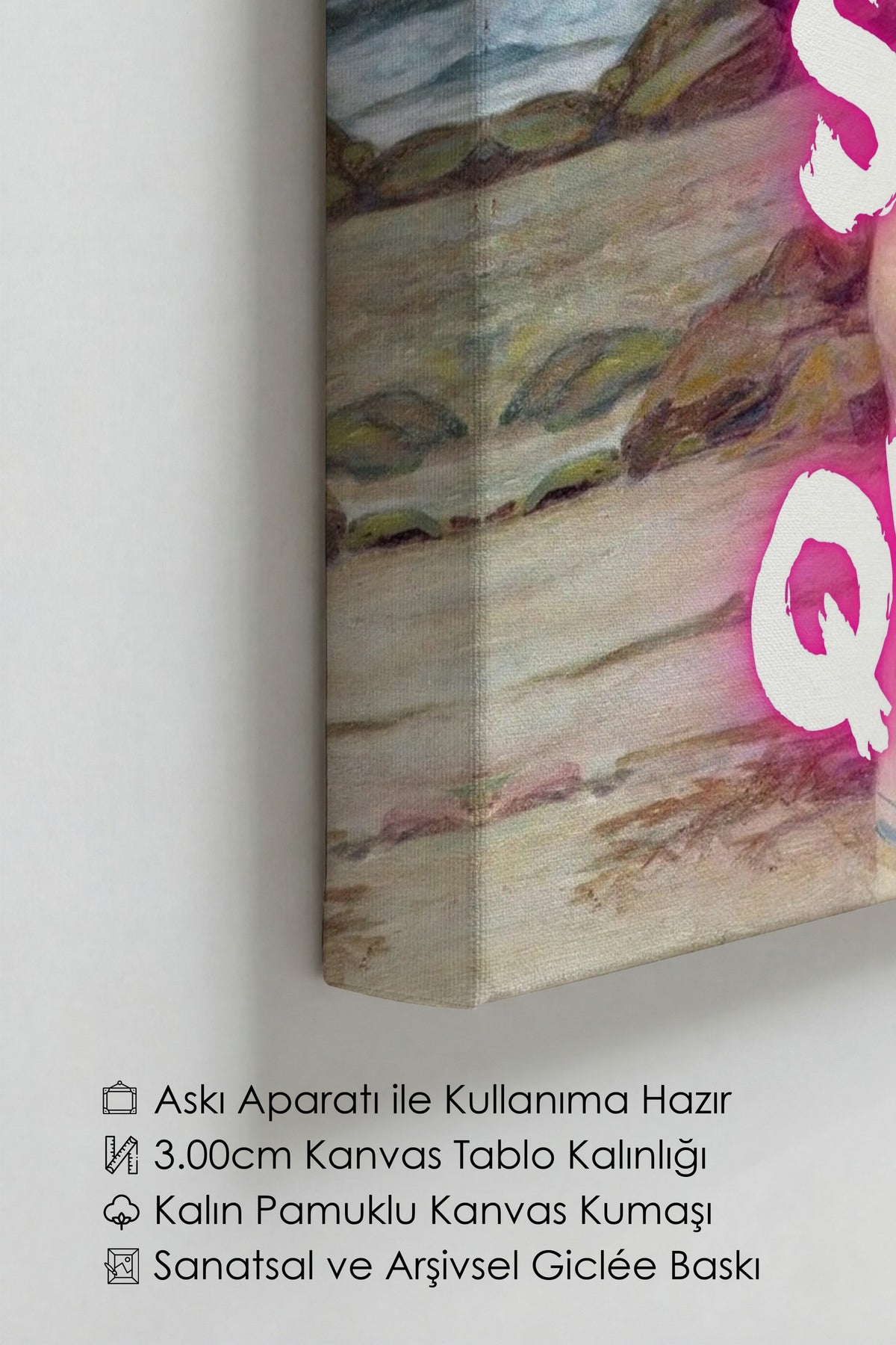 Değiştirilmiş Sanat Alternatif Sanat Kanvas Tablo — NO:105208