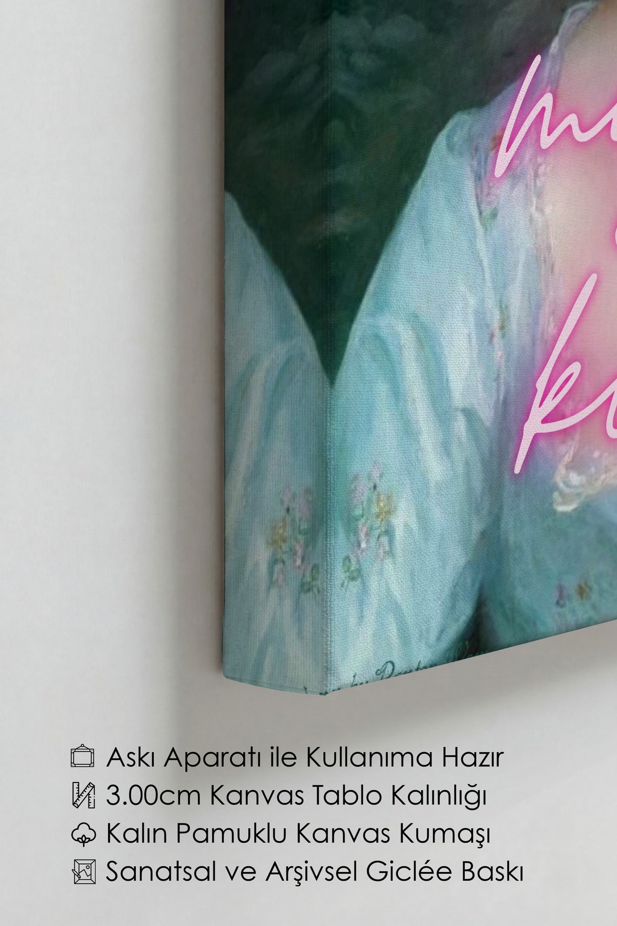 Değiştirilmiş Sanat Alternatif Sanat Kanvas Tablo — NO:105212