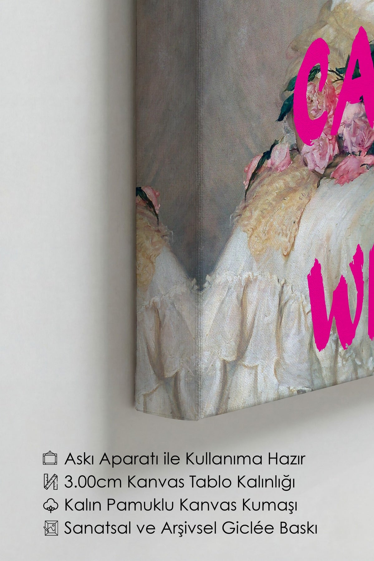 Değiştirilmiş Sanat Alternatif Sanat Kanvas Tablo — NO:105224