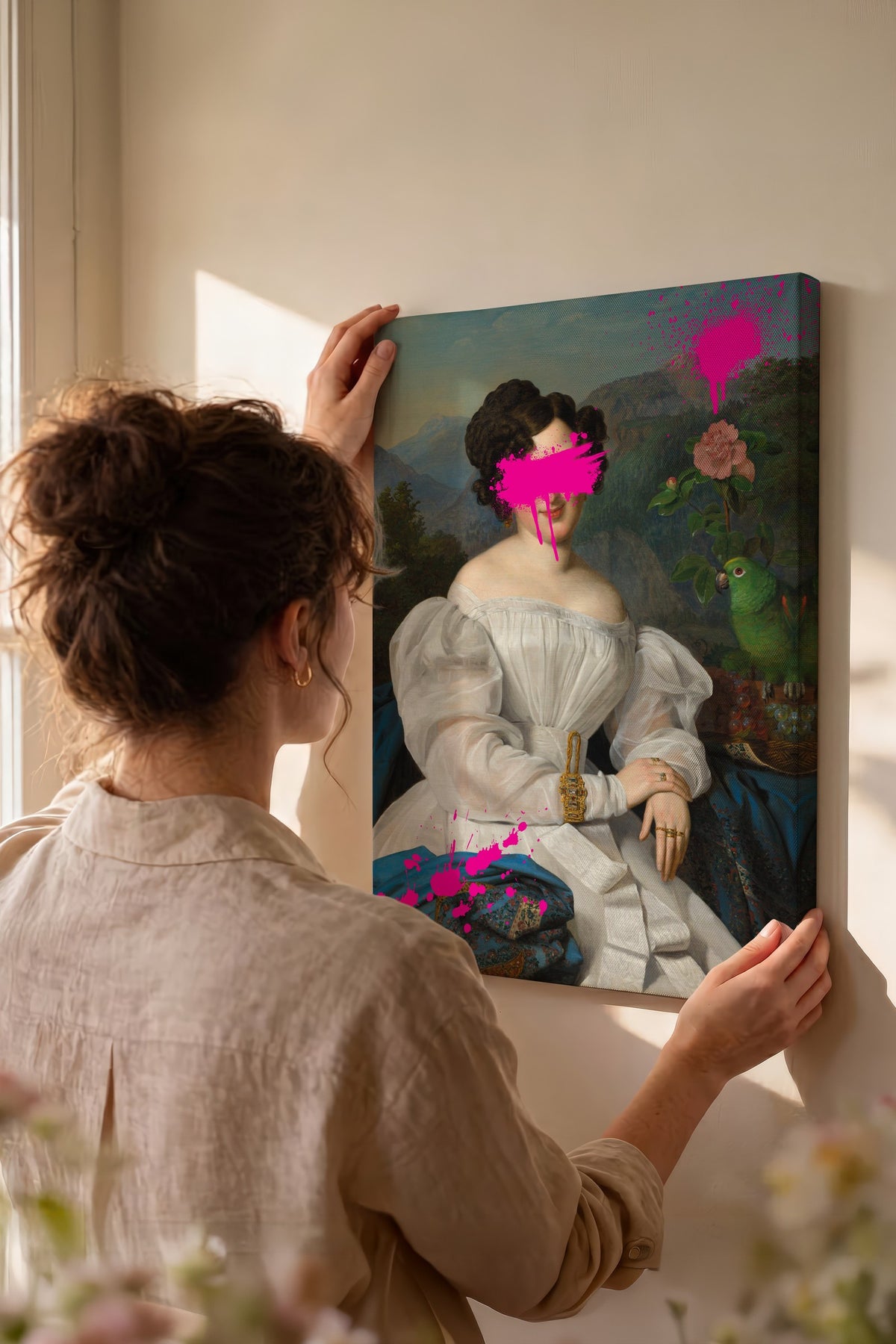 Değiştirilmiş Sanat Alternatif Sanat Kanvas Tablo — NO:105226