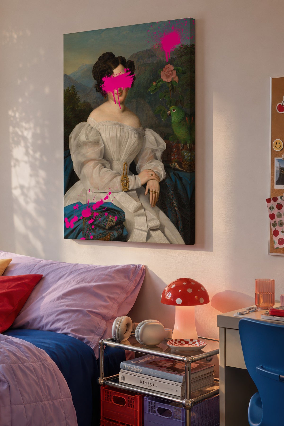 Değiştirilmiş Sanat Alternatif Sanat Kanvas Tablo — NO:105226