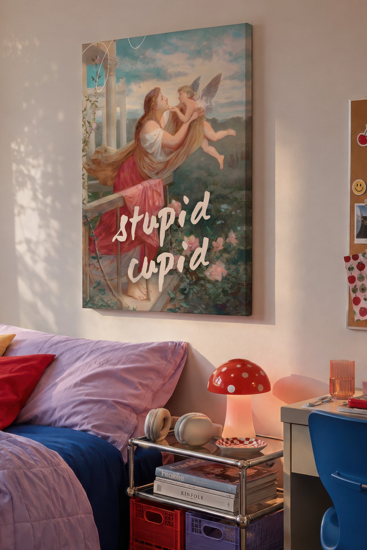 stupid cupid Alternatif Sanat Kanvas Tablo