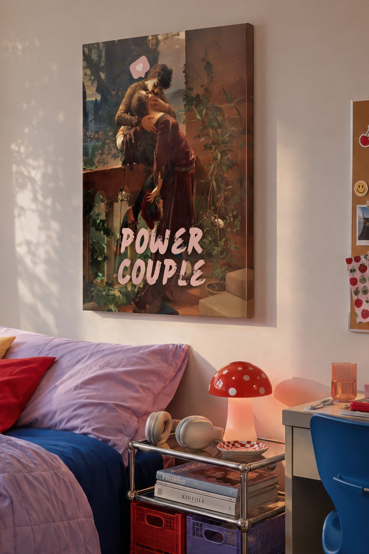 POWER COUPLE Alternatif Sanat Kanvas Tablo