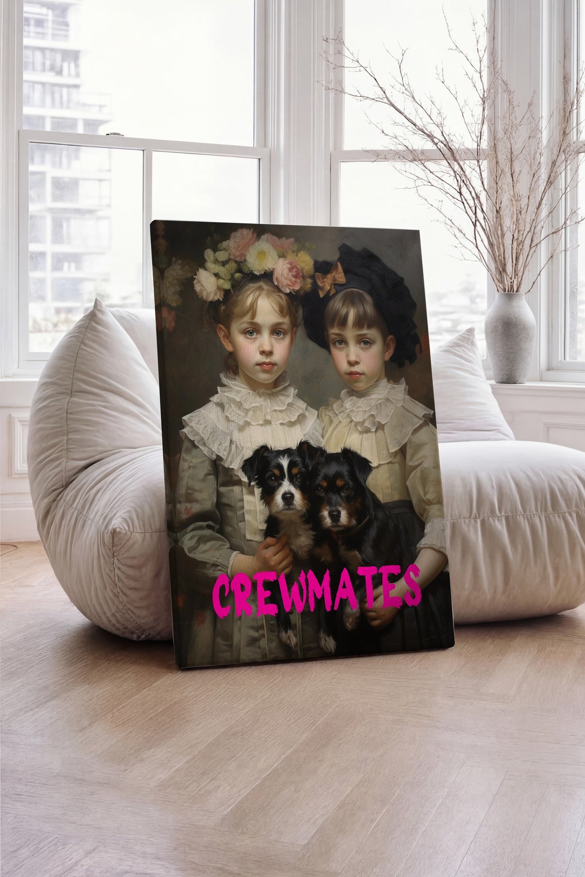 CREWMATES Alternatif Sanat Kanvas Tablo