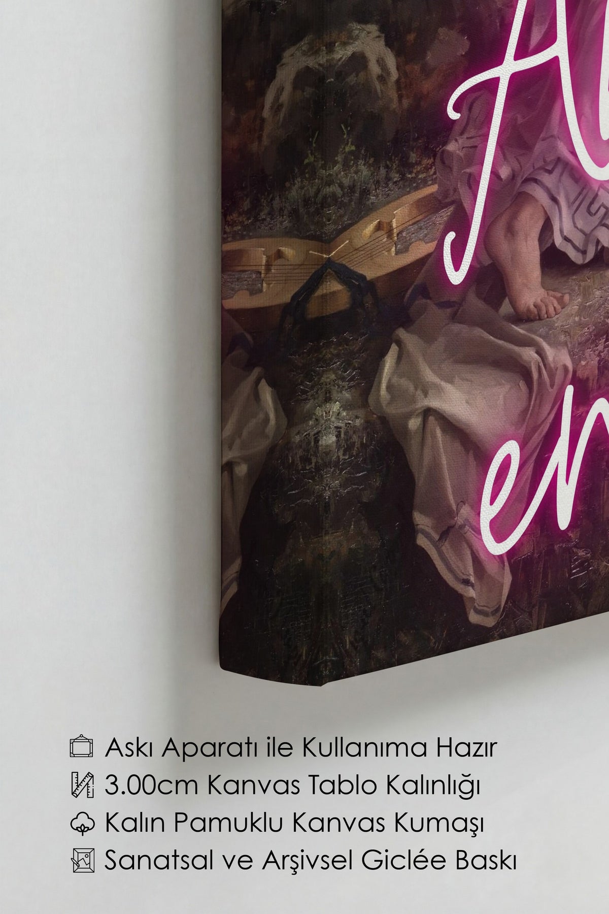 Angel energy Alternatif Sanat Kanvas Tablo