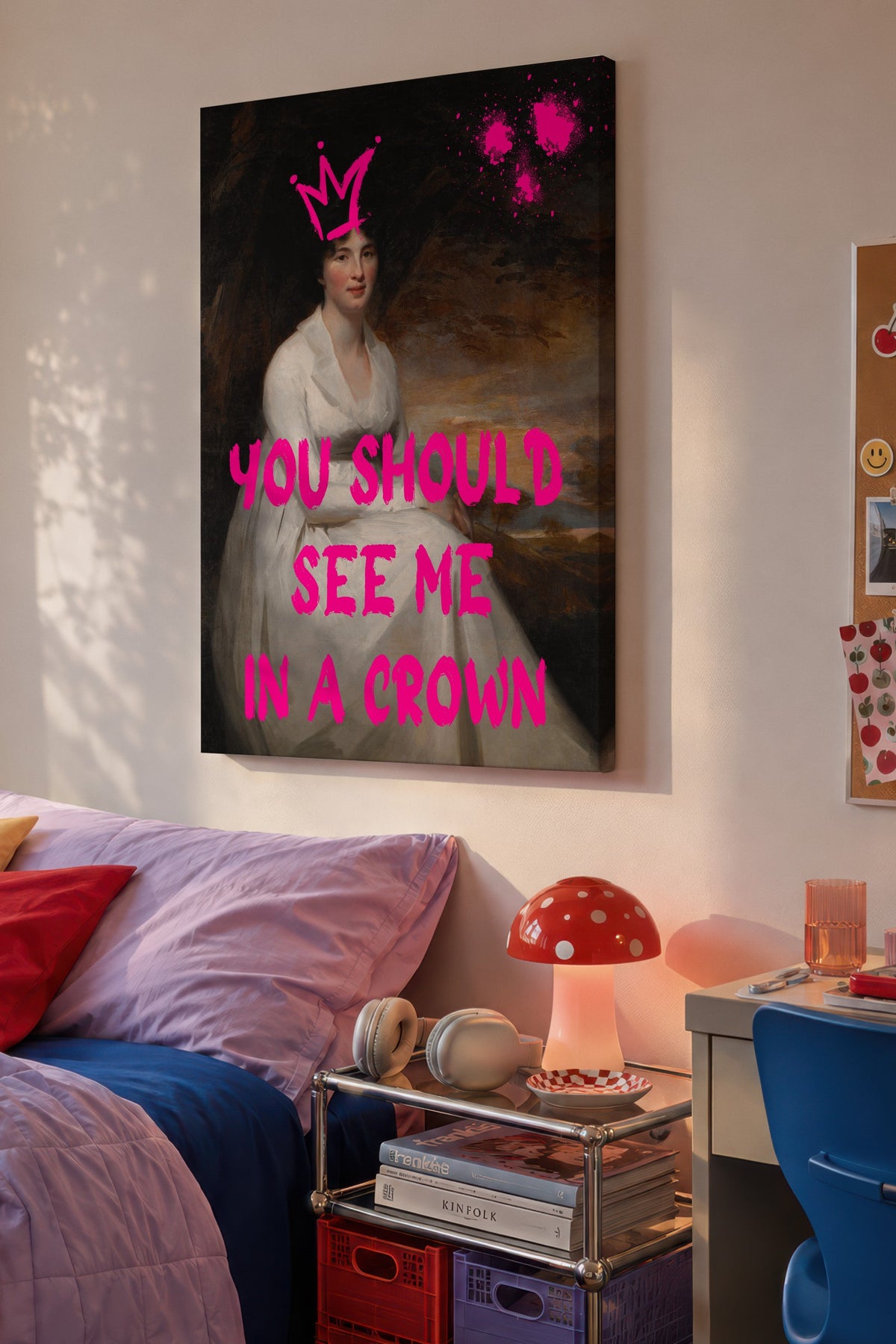 YOU SHOULD SEE ME IN A CROWN Alternatif Sanat Kanvas Tablo