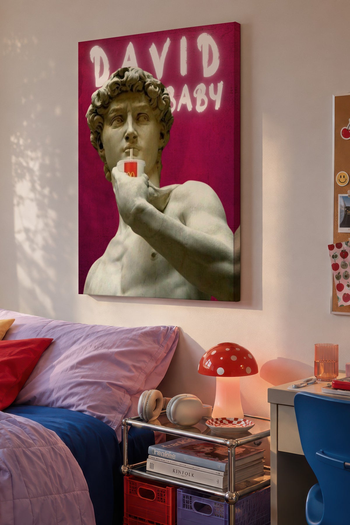 DAVID BABY Alternatif Sanat Kanvas Tablo