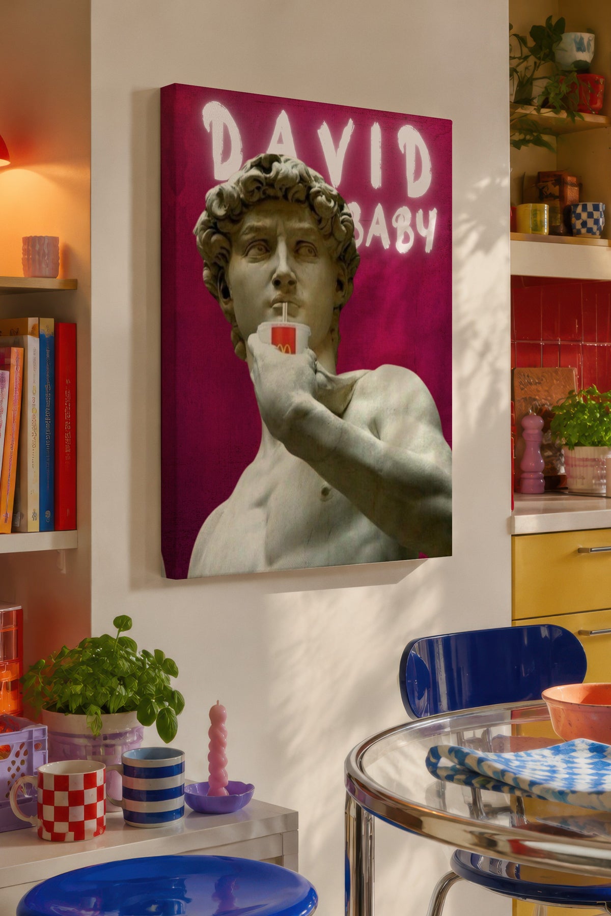 DAVID BABY Alternatif Sanat Kanvas Tablo