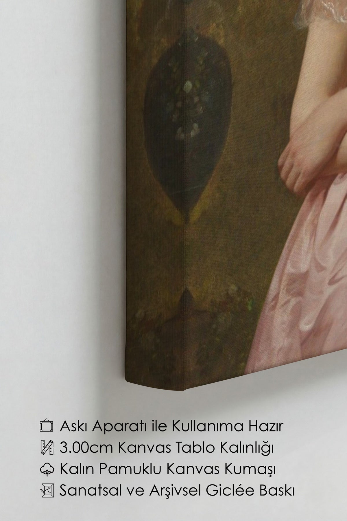 DON'T RUSH ME Alternatif Sanat Kanvas Tablo — NO:105301