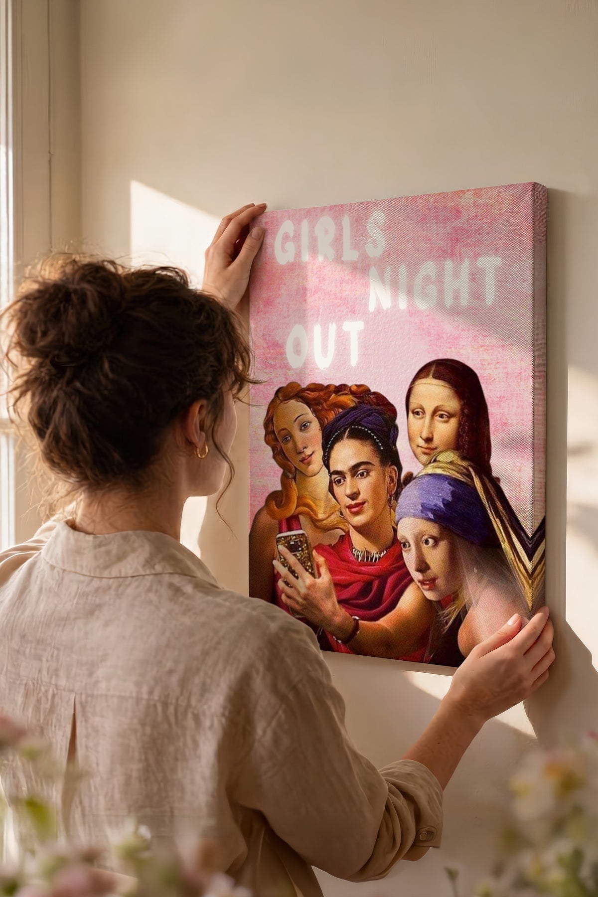 Değiştirilmiş Sanat Alternatif Sanat Kanvas Tablo — NO:105305