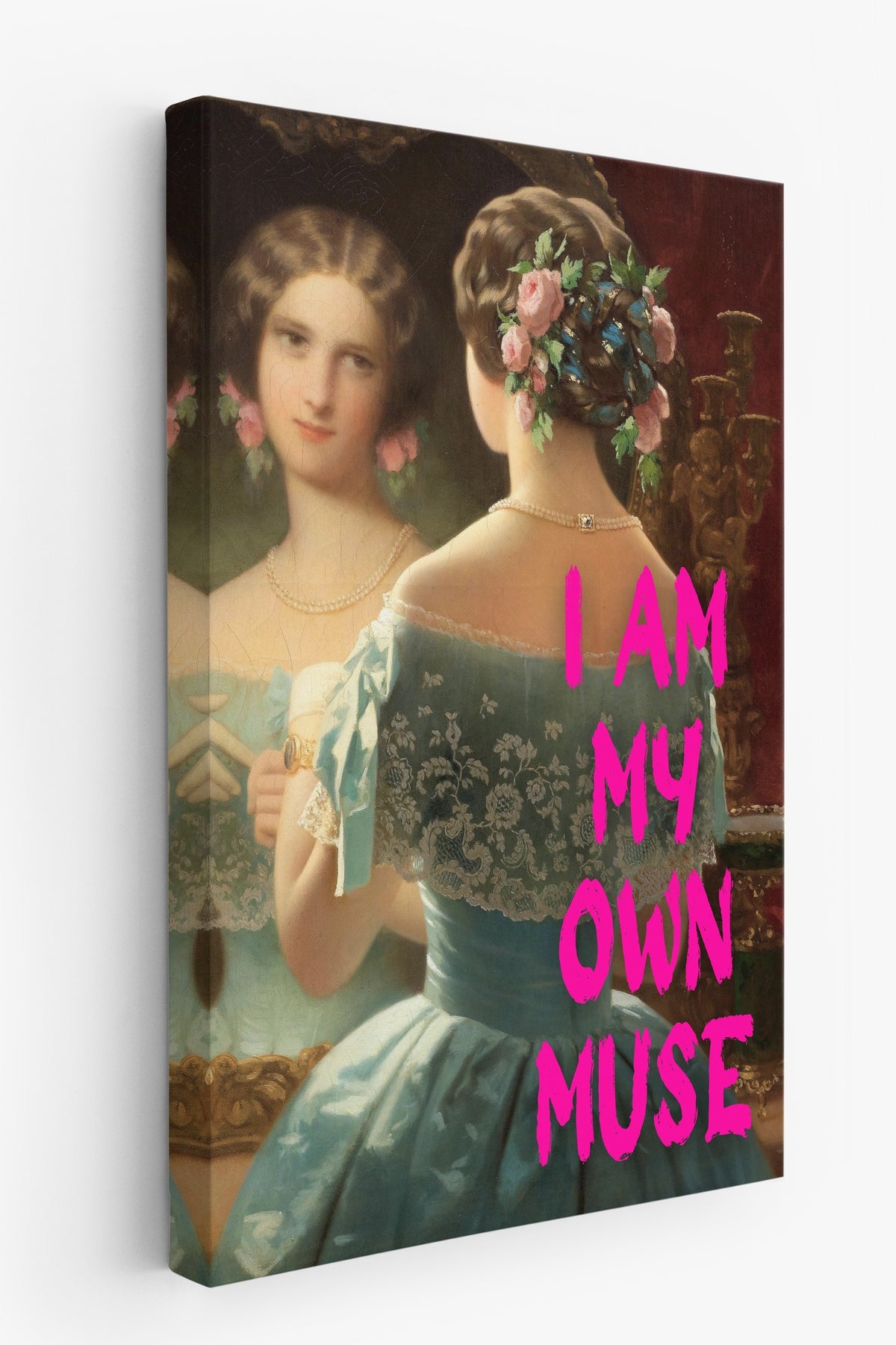 Farklı Tonlarda I AM MY OWN MUSE Alternatif Sanat Kanvas Tablo — NO:105308