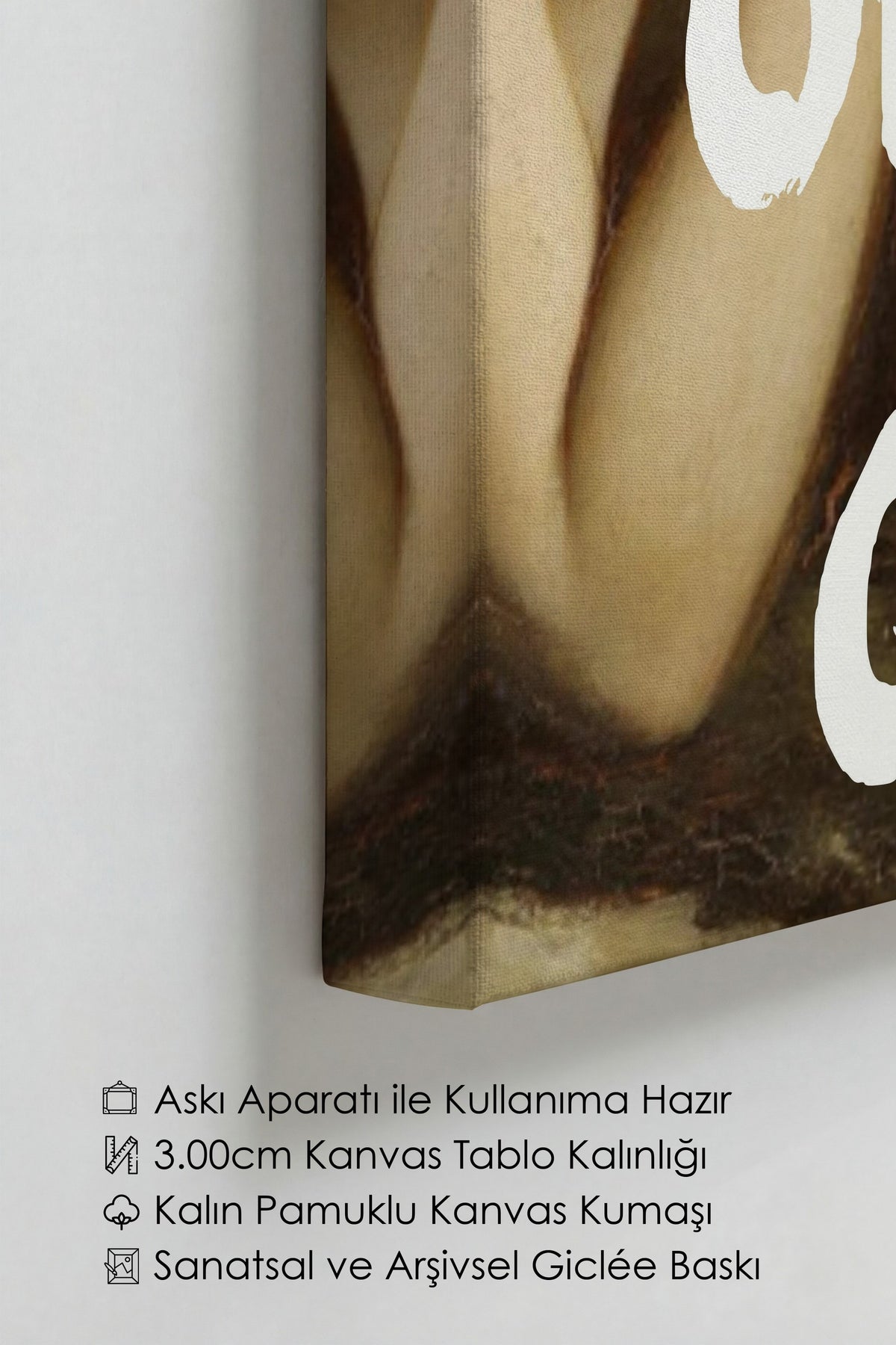 OH MY GOD Alternatif Sanat Kanvas Tablo