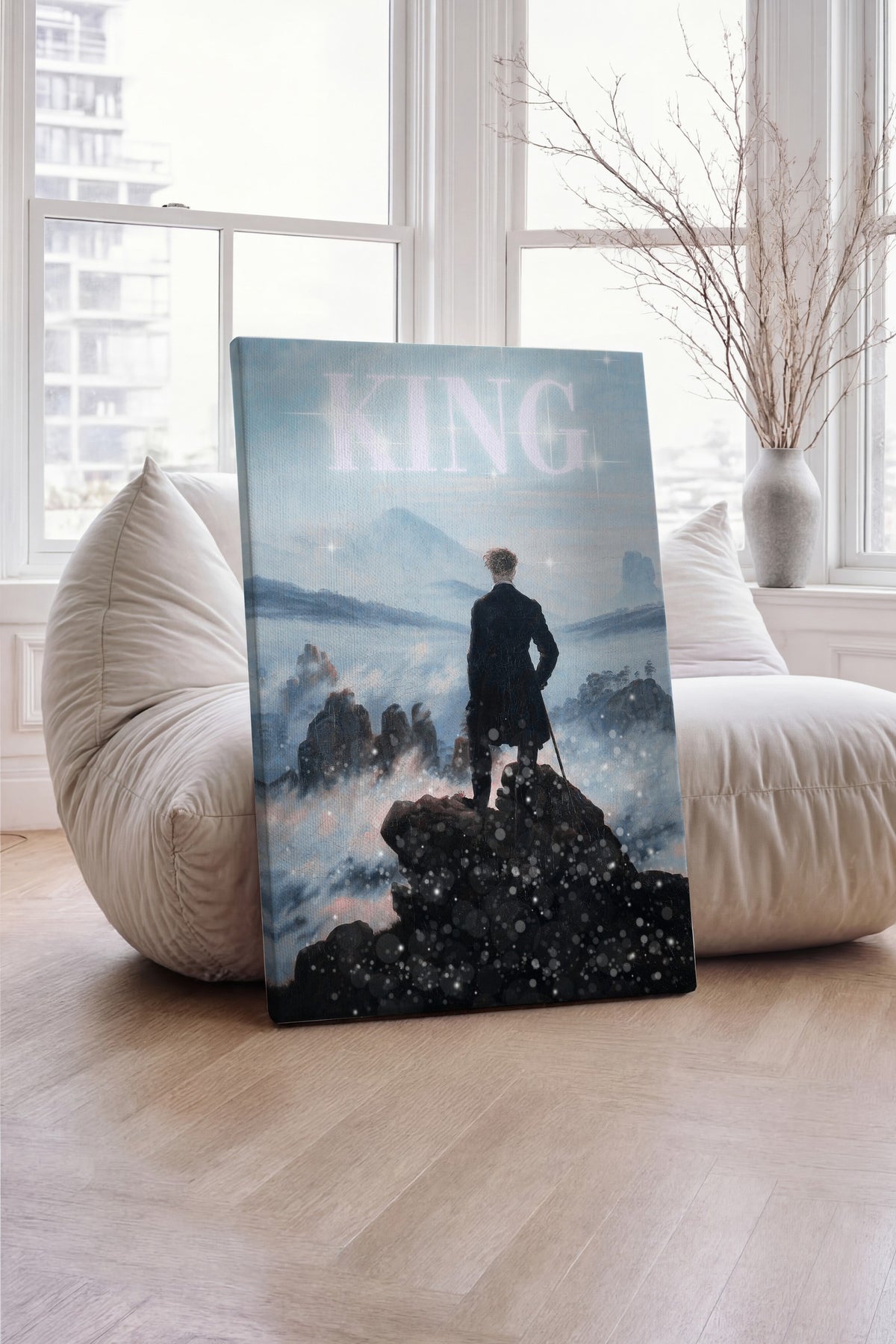 KING Alternatif Sanat Kanvas Tablo