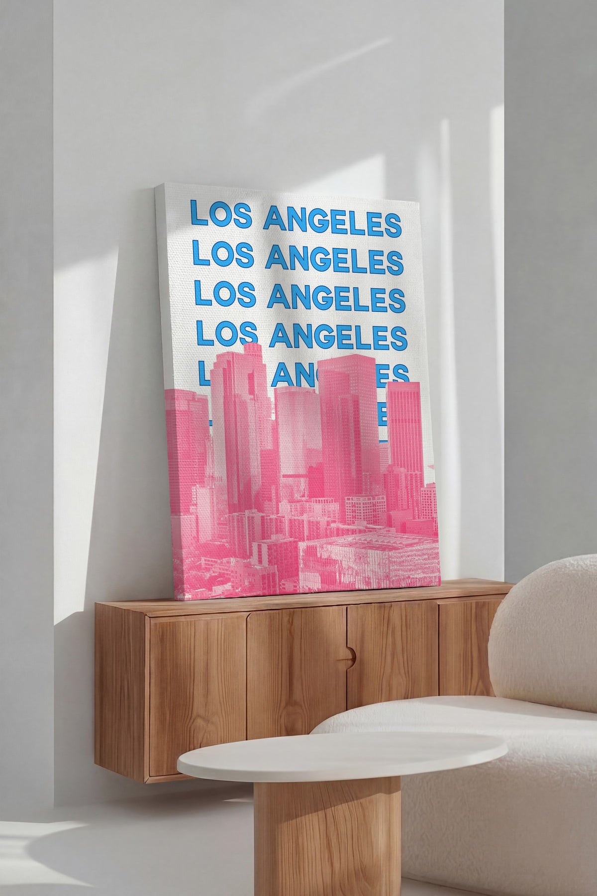 LOS ANGELES Şehirler ve Ülkeler Kanvas Tablo