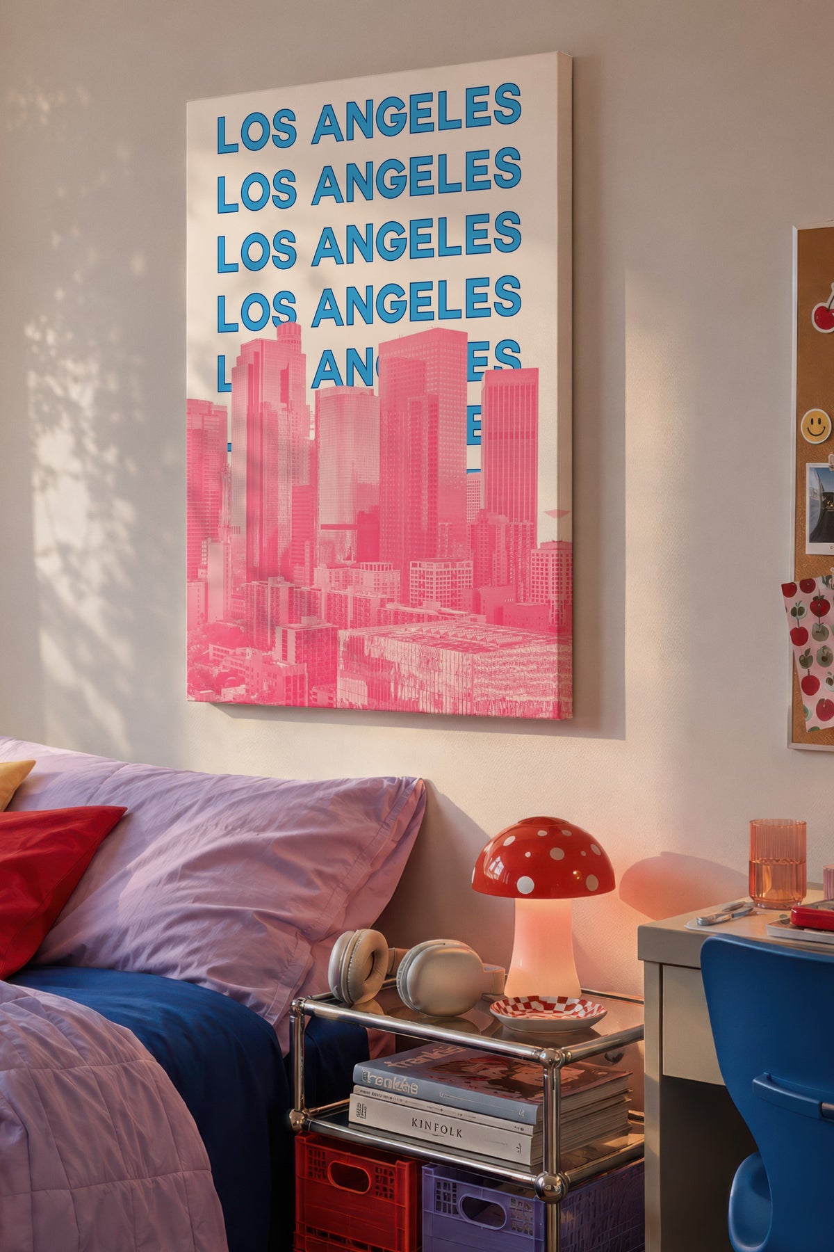 LOS ANGELES Şehirler ve Ülkeler Kanvas Tablo