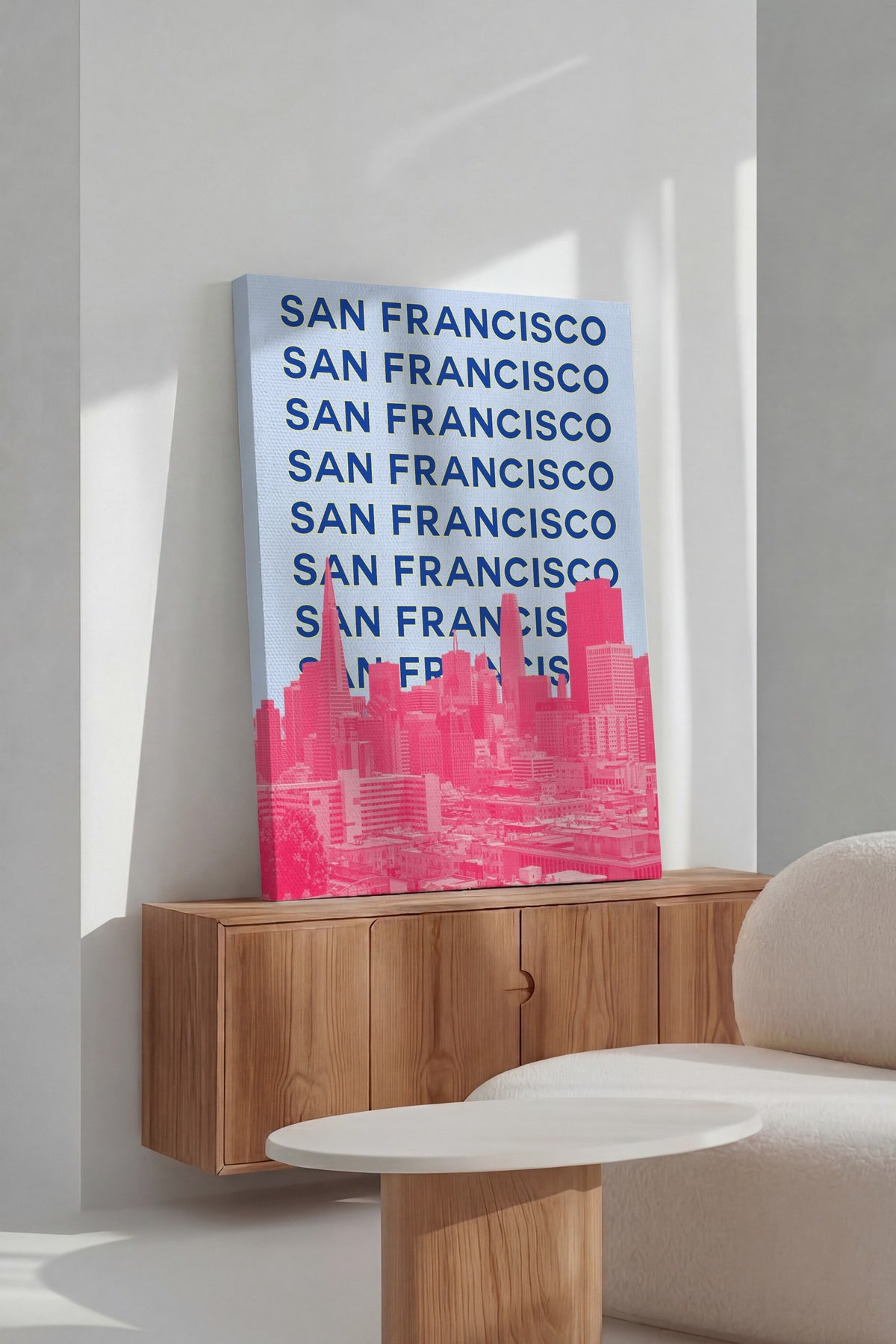 SAN FRANCISCO Şehirler ve Ülkeler Kanvas Tablo