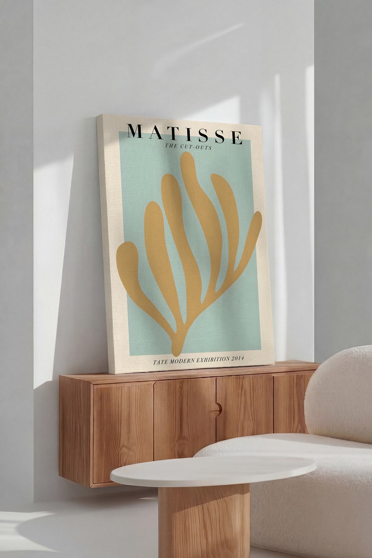 Matisse The Cut-Outs İllüstrasyon Kanvas Tablo