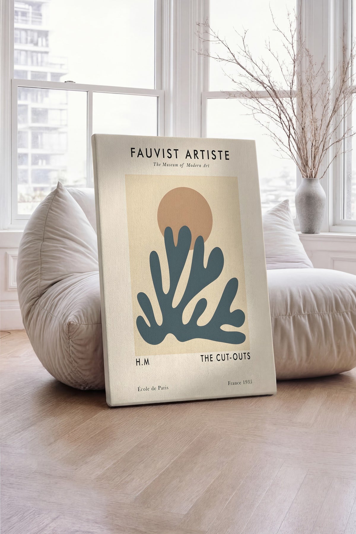 FAUVIST ARTISTE İllüstrasyon Kanvas Tablo