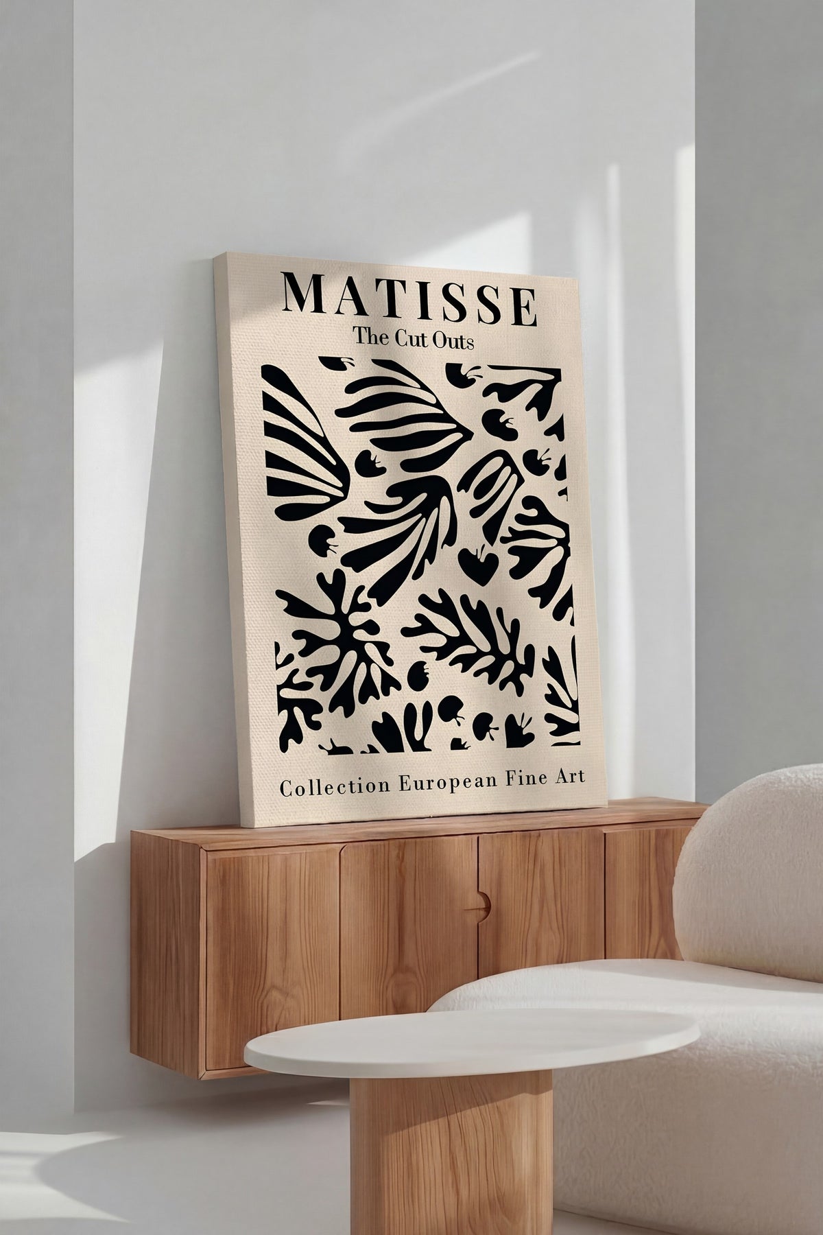 Matisse The Cut Outs İllüstrasyon Kanvas Tablo