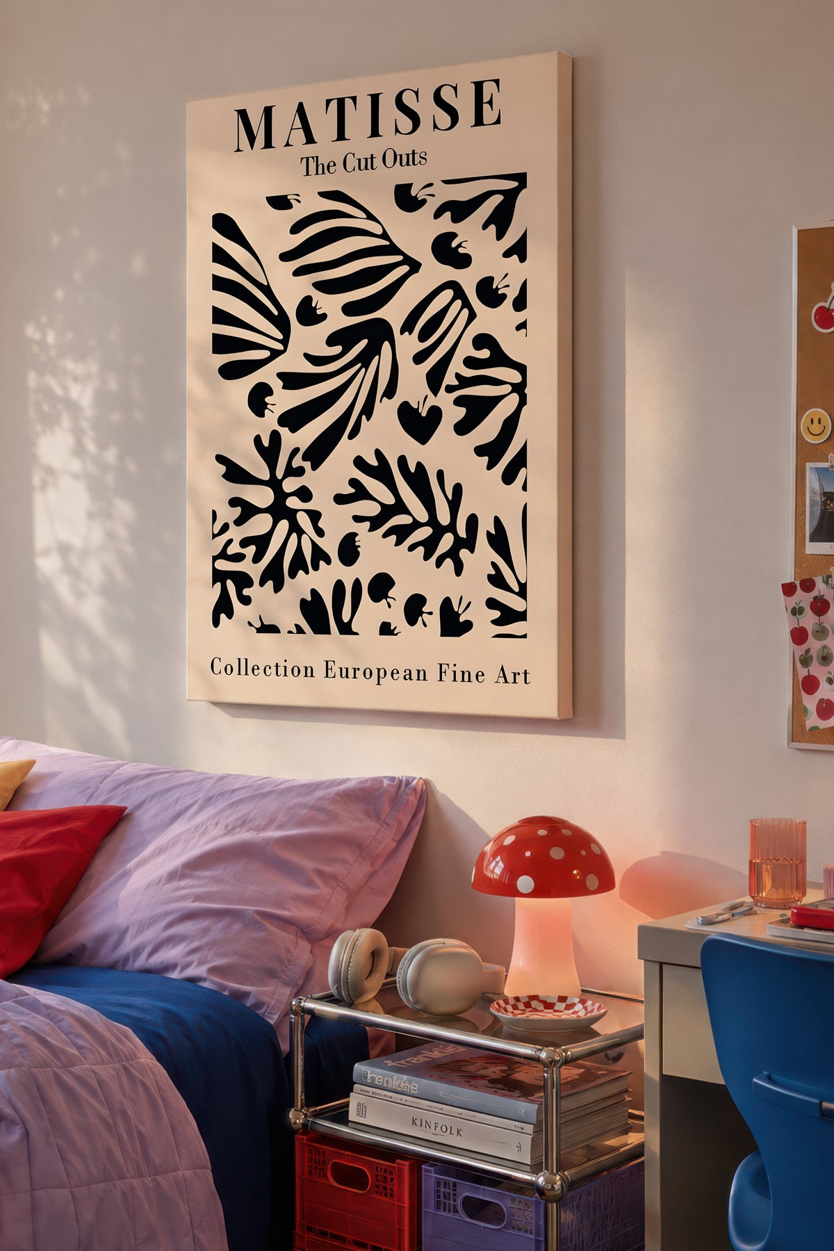 Matisse The Cut Outs İllüstrasyon Kanvas Tablo