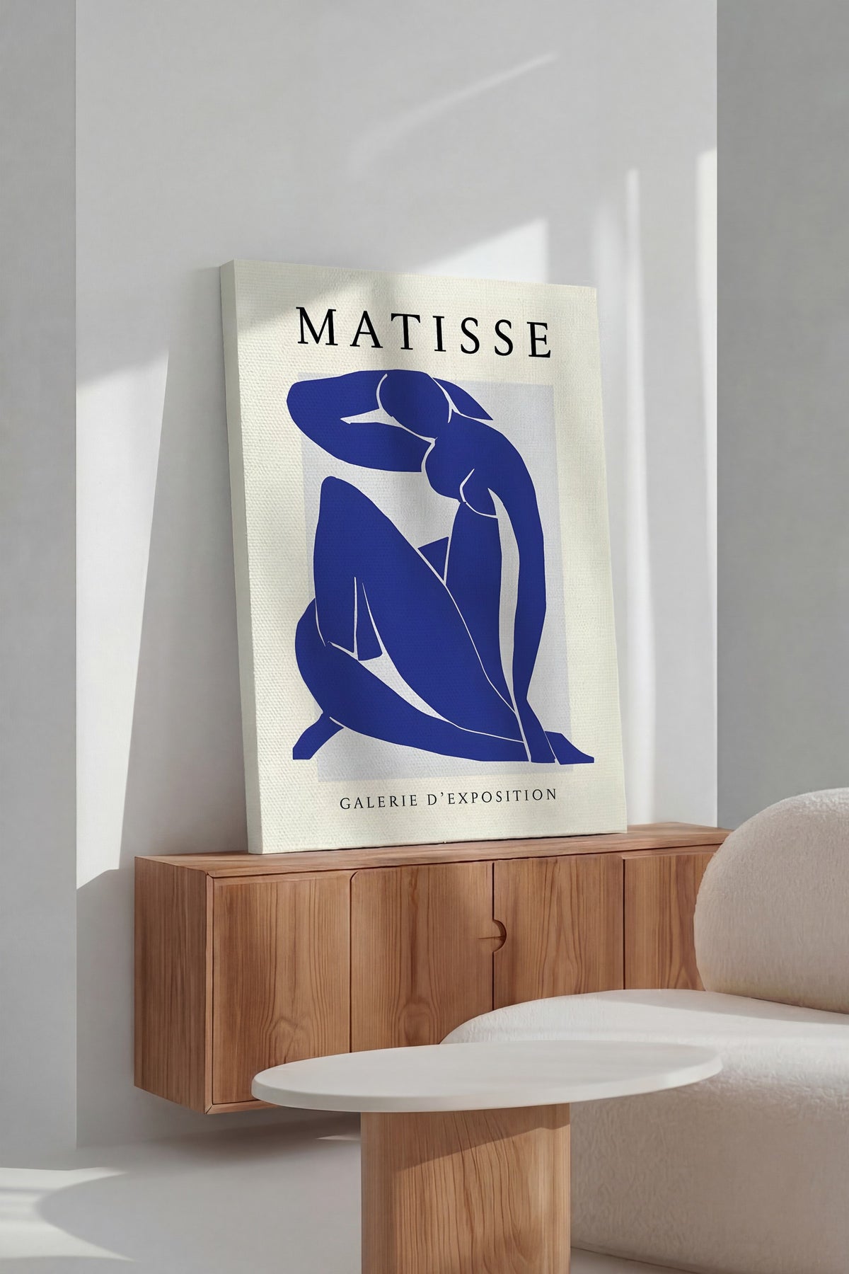 Farklı Tonlarda MATISSE İllüstrasyon Kanvas Tablo — NO:105436