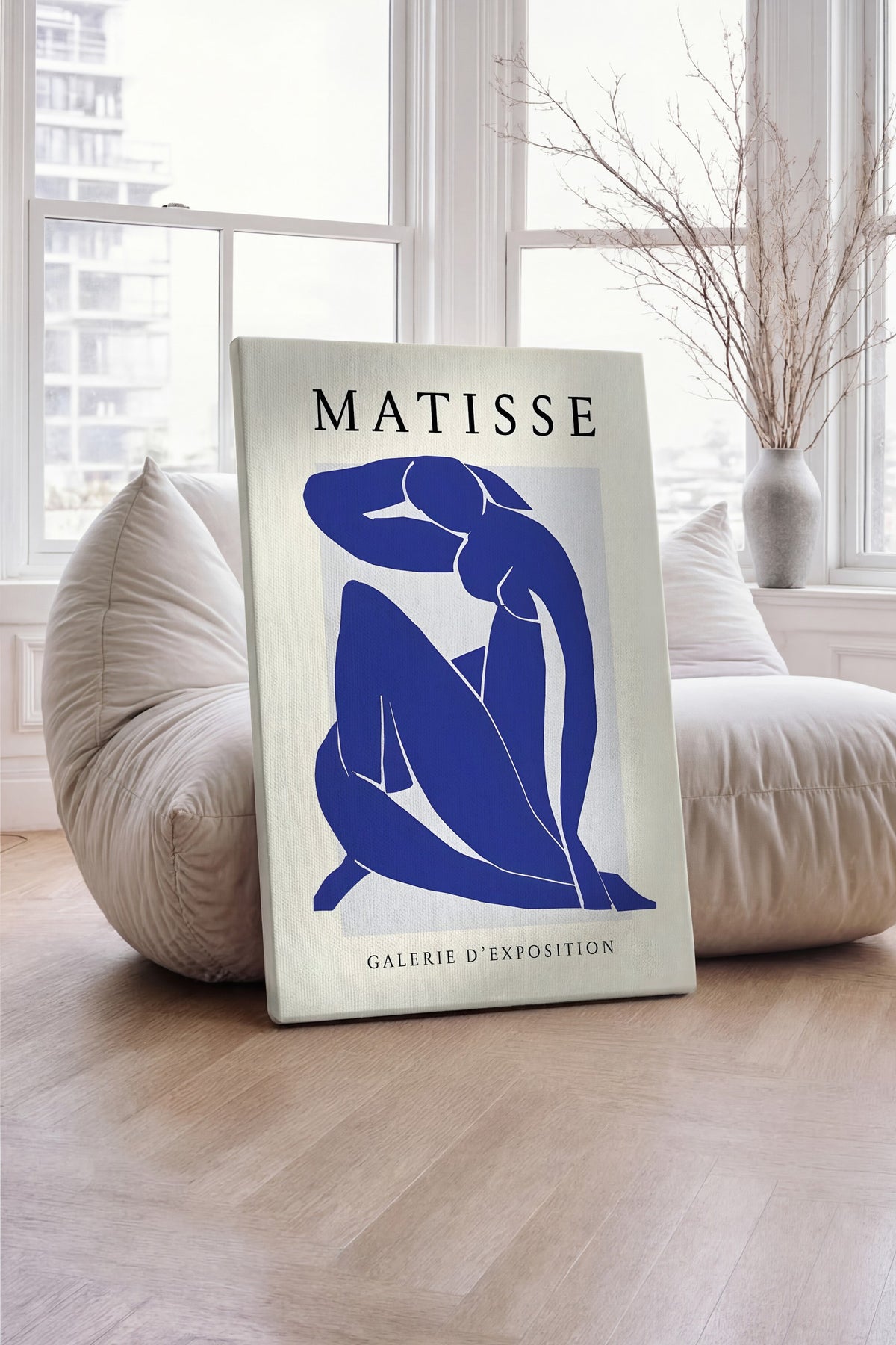 Farklı Tonlarda MATISSE İllüstrasyon Kanvas Tablo — NO:105436