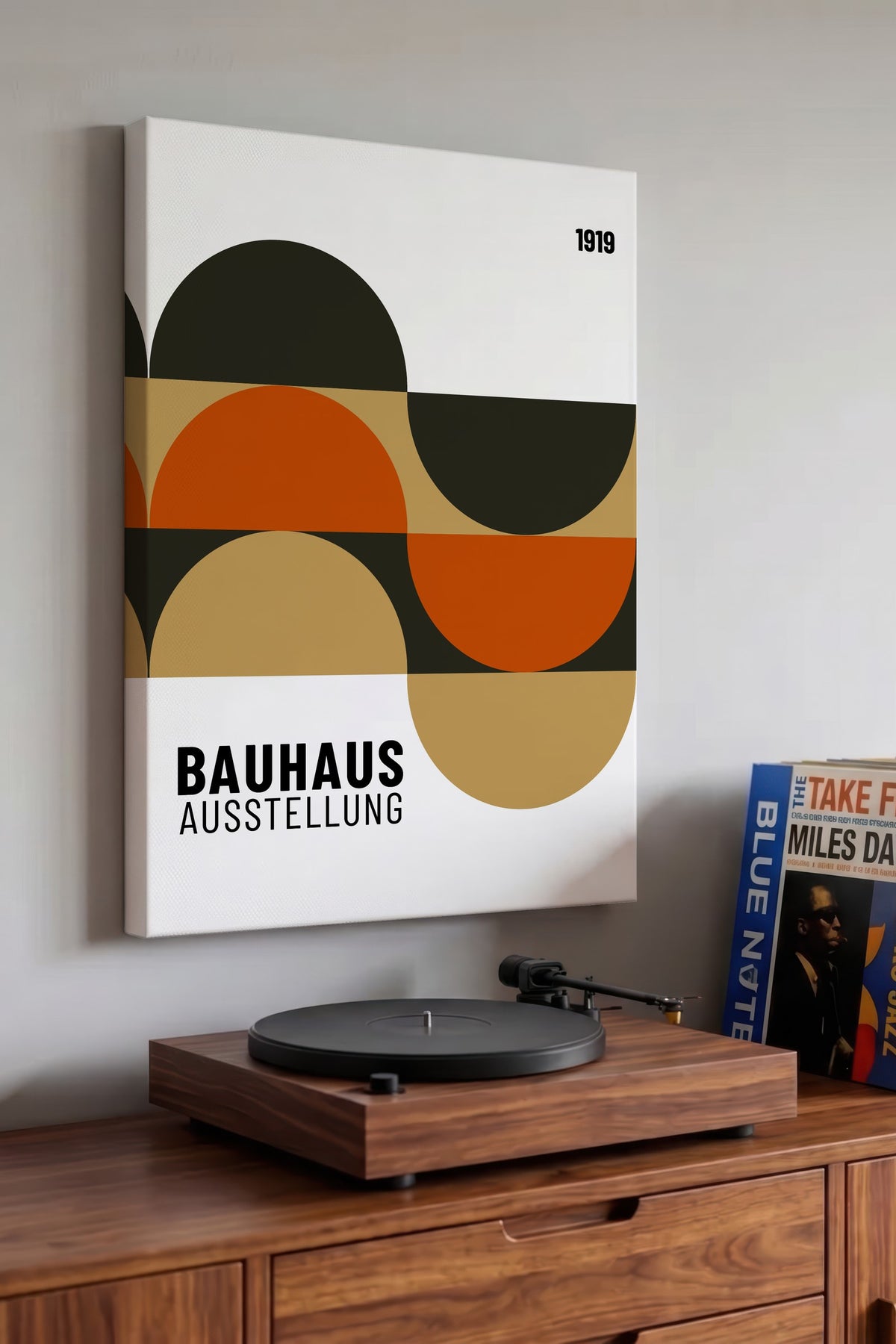Soft Duvar Bauhaus Kanvas Tablo