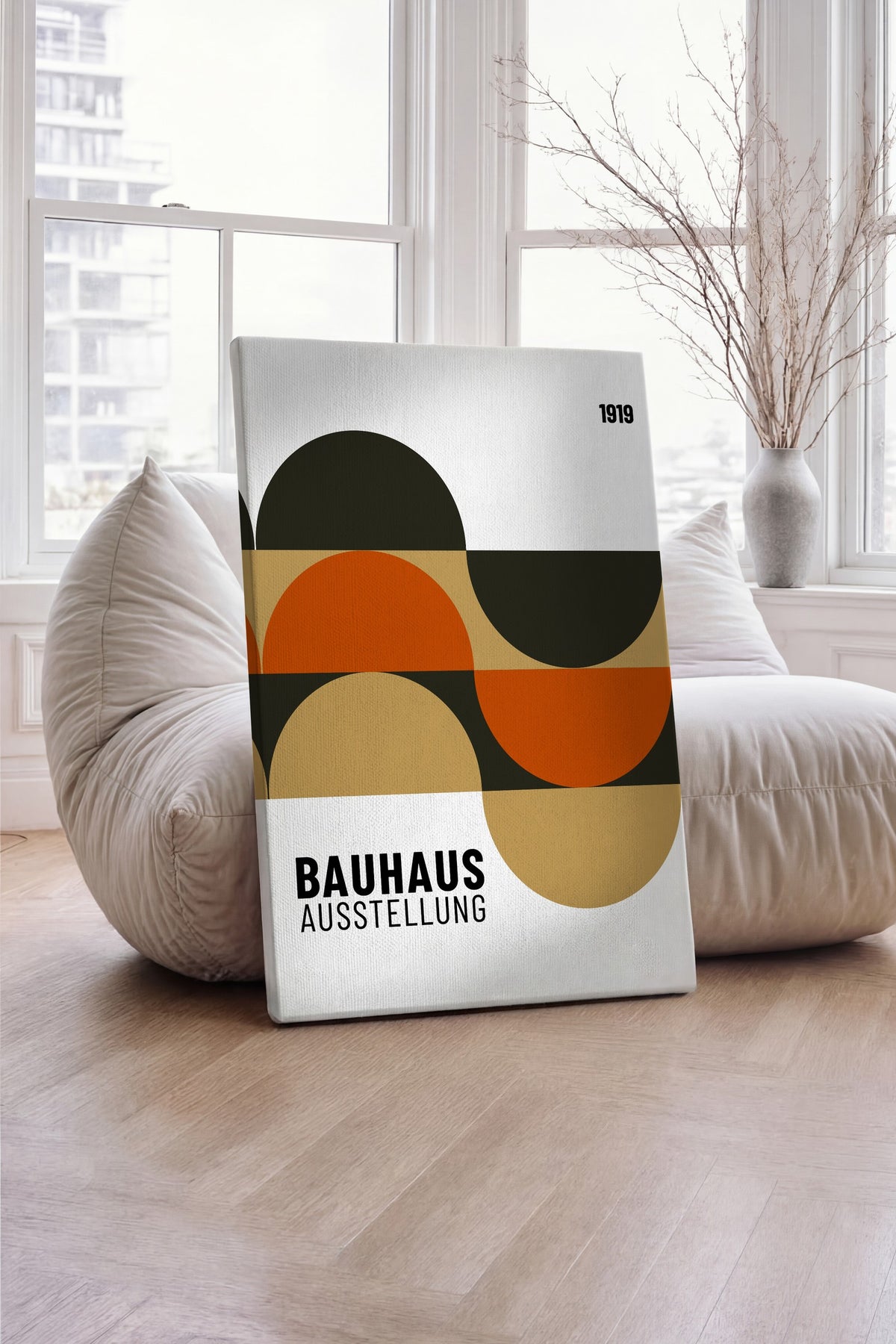 Soft Duvar Bauhaus Kanvas Tablo