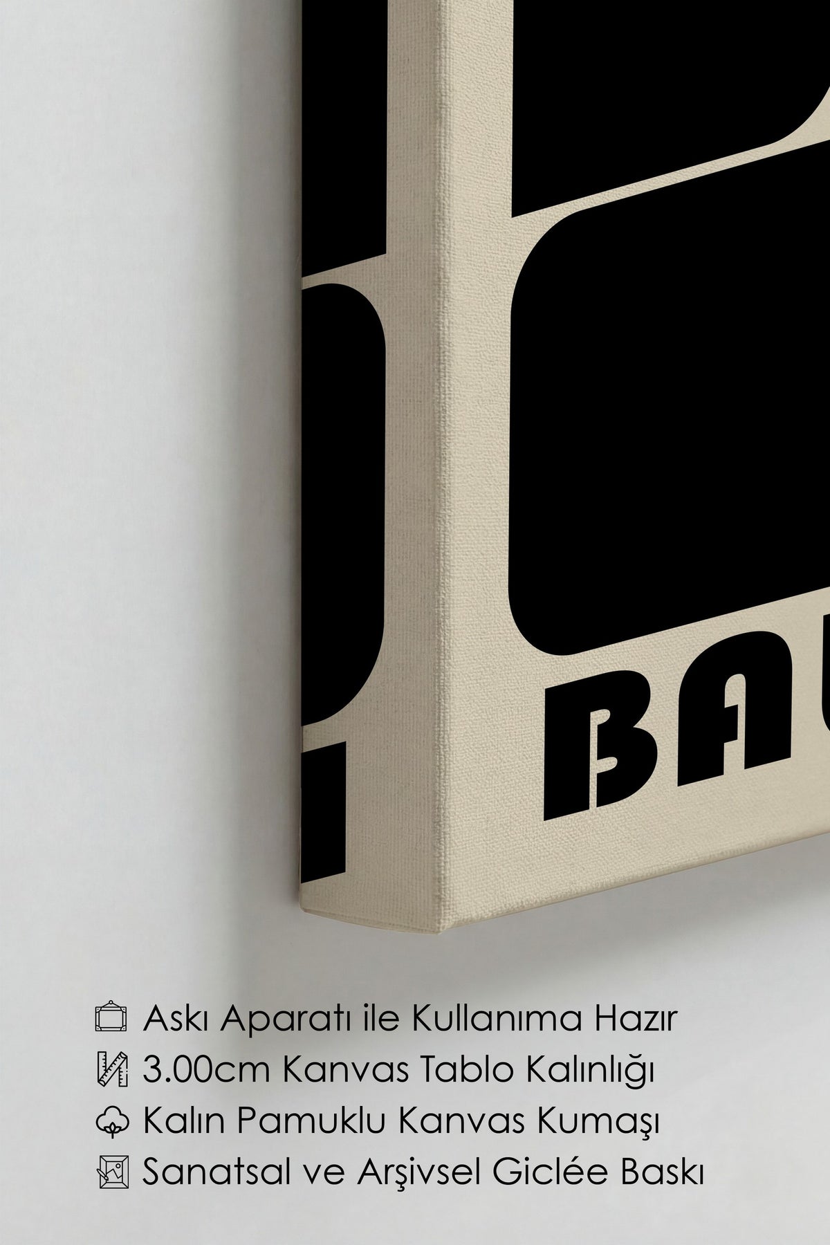BAUHAUS Kanvas Tablo