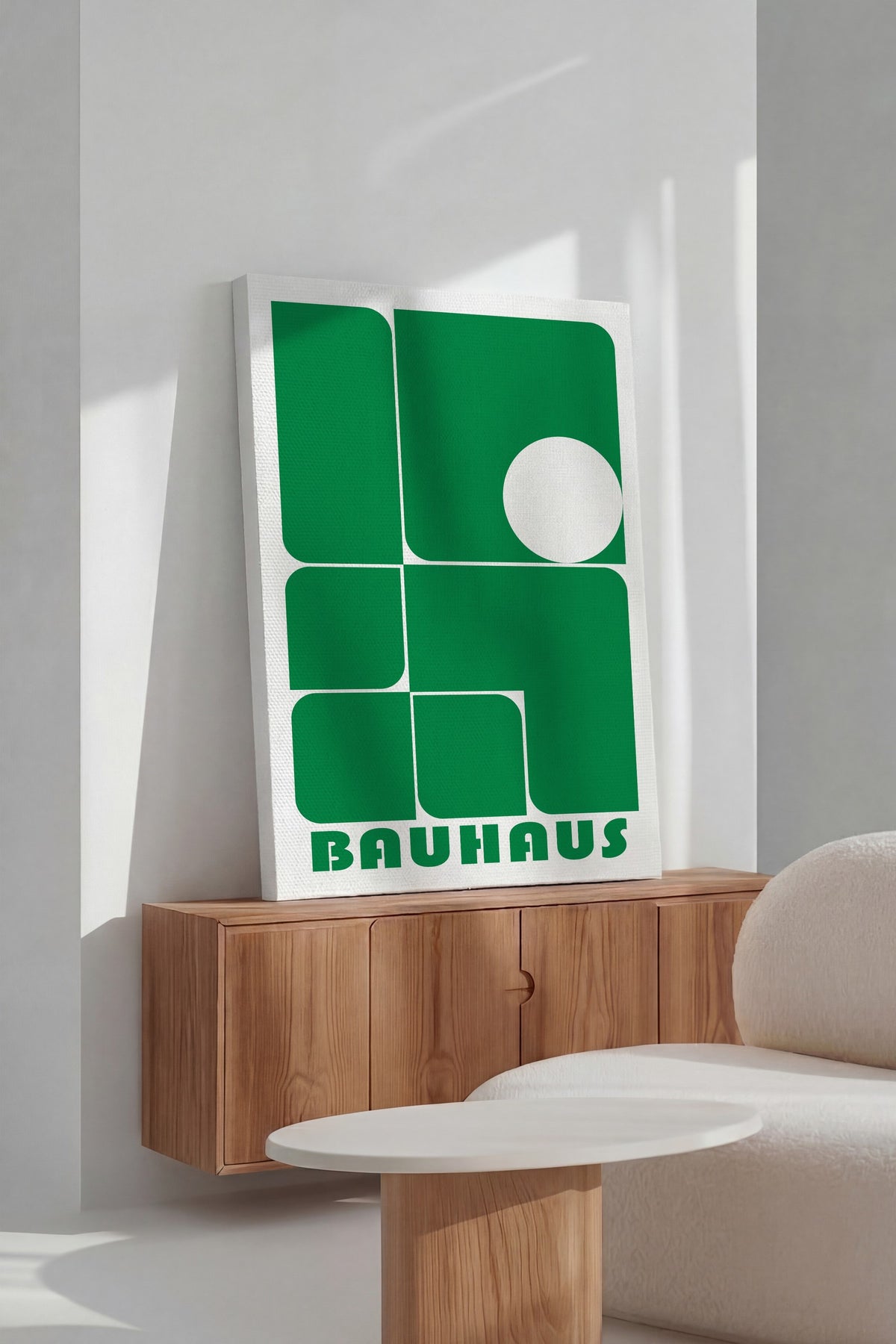 Farklı Tonlarda BAUHAUS Kanvas Tablo — NO:105461
