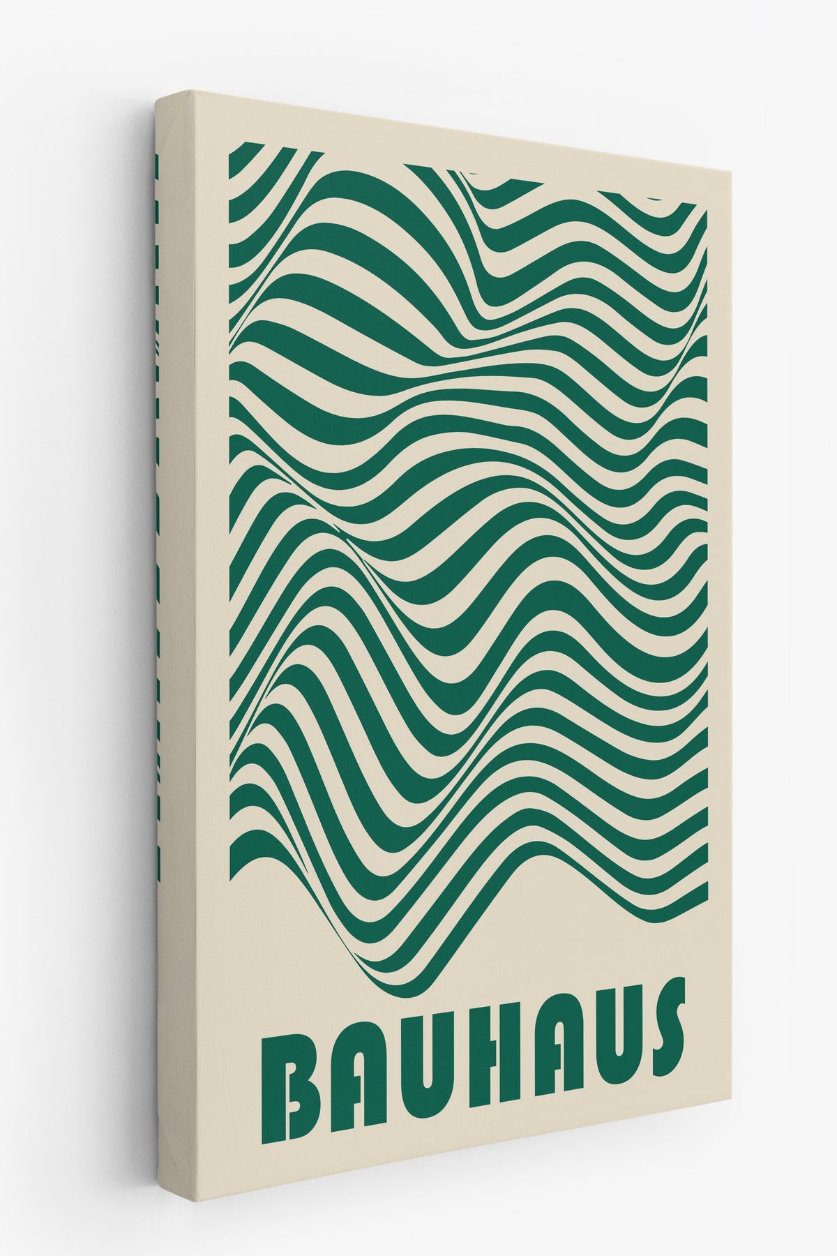 Soft Yeşil Duvar Bauhaus Kanvas Tablo — NO:105465