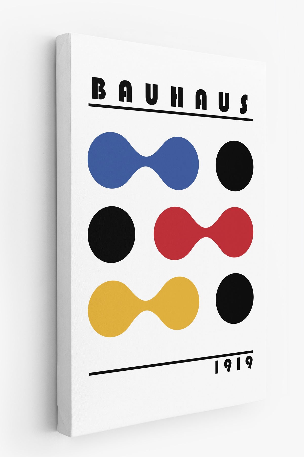 Farklı Tonlarda BAUHAUS Kanvas Tablo — NO:105468