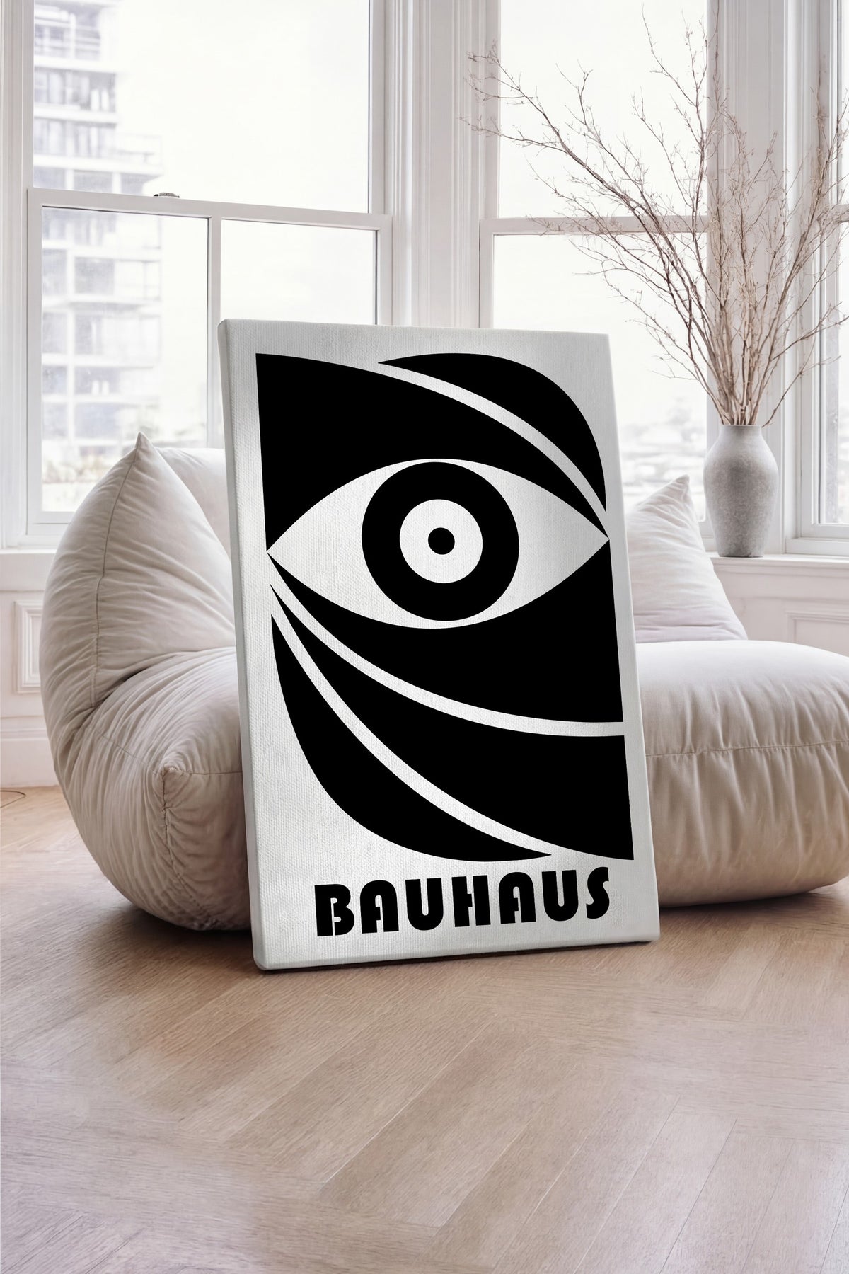 Farklı Tonlarda BAUHAUS Kanvas Tablo — NO:105469