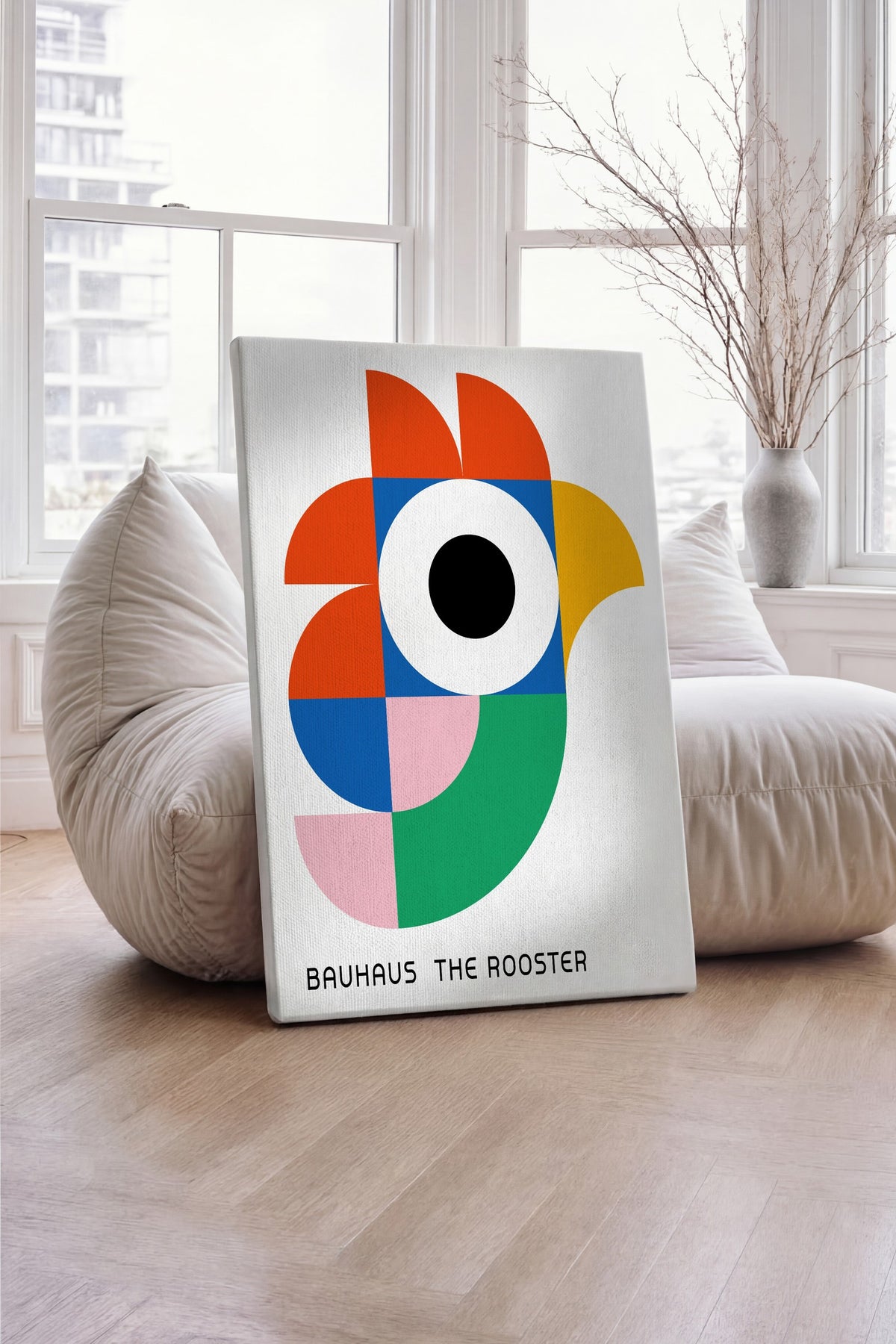 Bauhaus The Rooster Kanvas Tablo