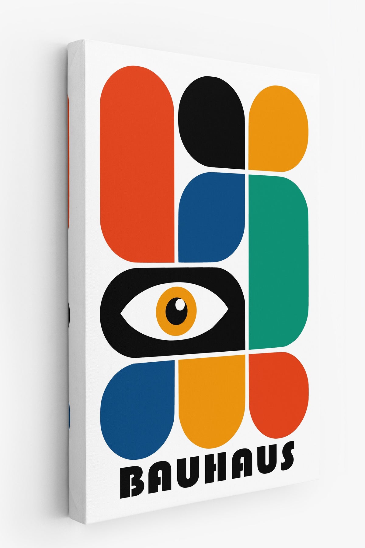 Farklı Tonlarda Bauhaus Kanvas Tablo — NO:105491