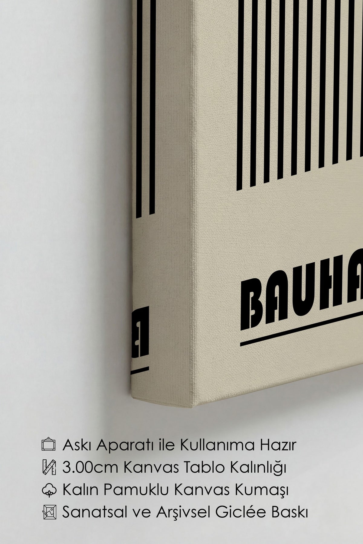 Duvar Bauhaus Kanvas Tablo — NO:105504
