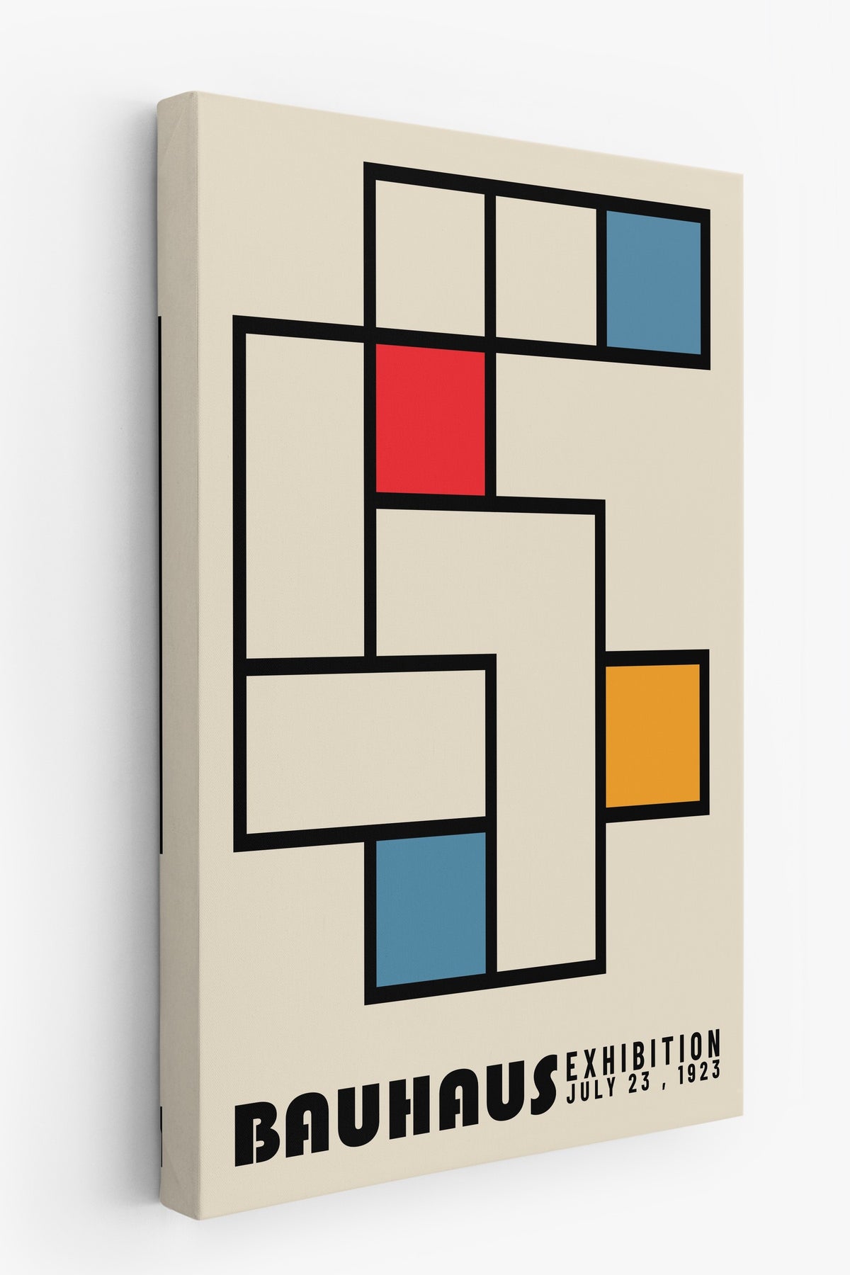 Bauhaus Exhibition July 23, 1923 Kanvas Tablo