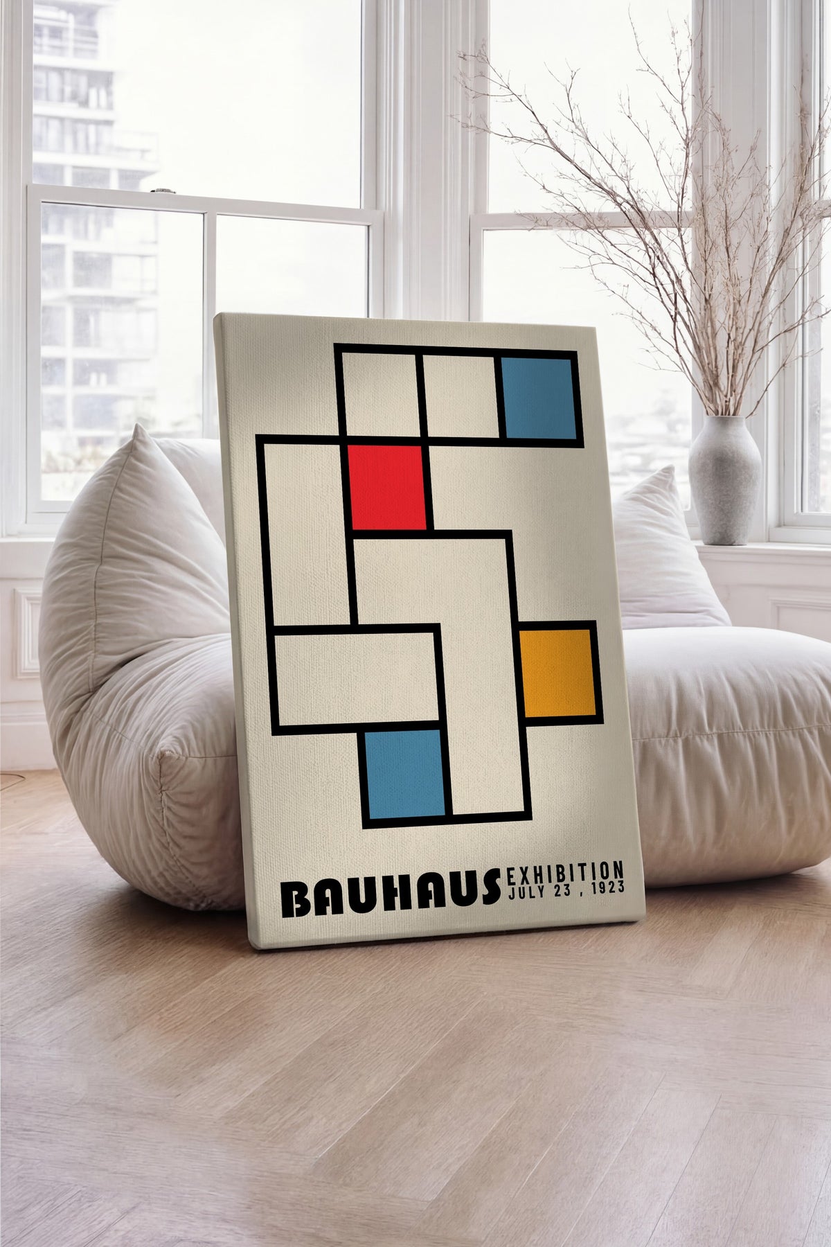 Bauhaus Exhibition July 23, 1923 Kanvas Tablo